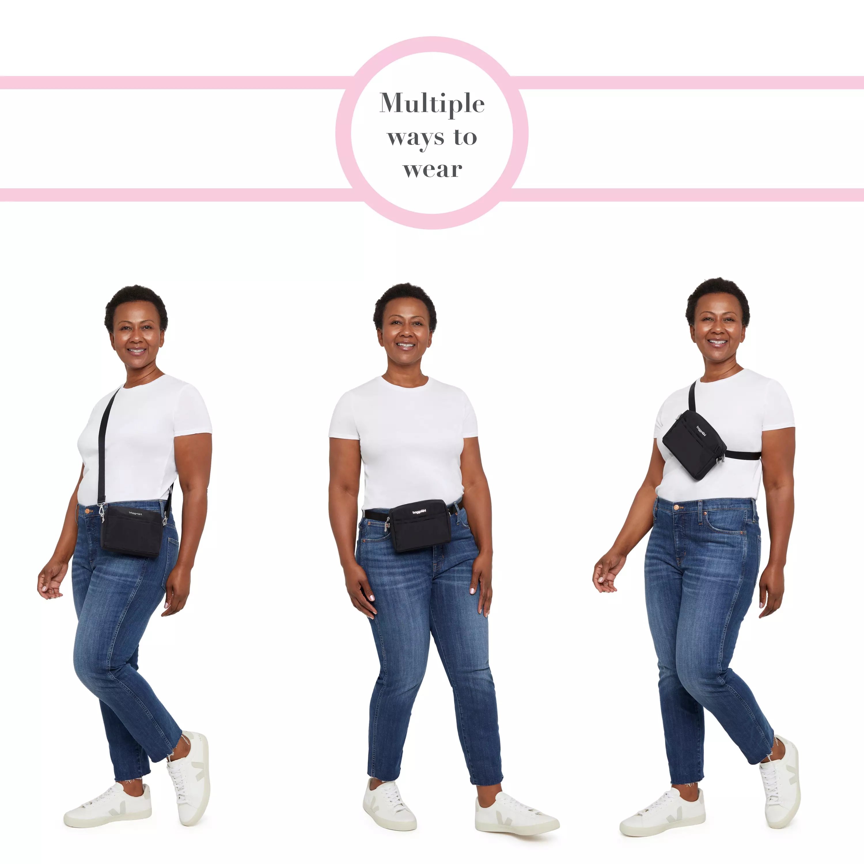 2-in-1 Convertible Belt Bag