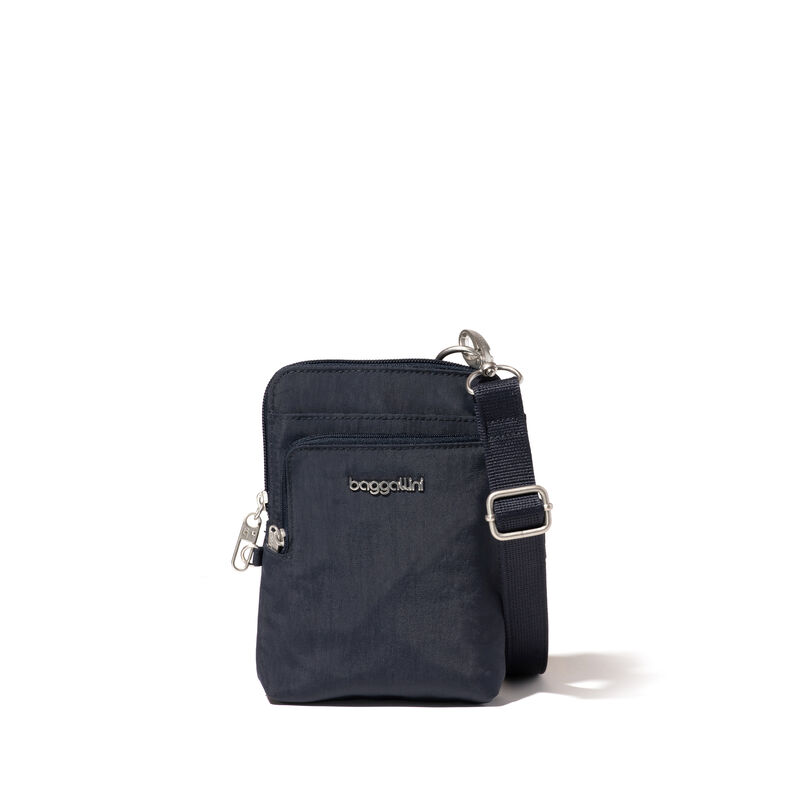 Baggallini Securtex casual crossbody-tas met anti-diefstal, One Size Baggallini Securtex casual crossbody-tas met anti-diefstal, One Size