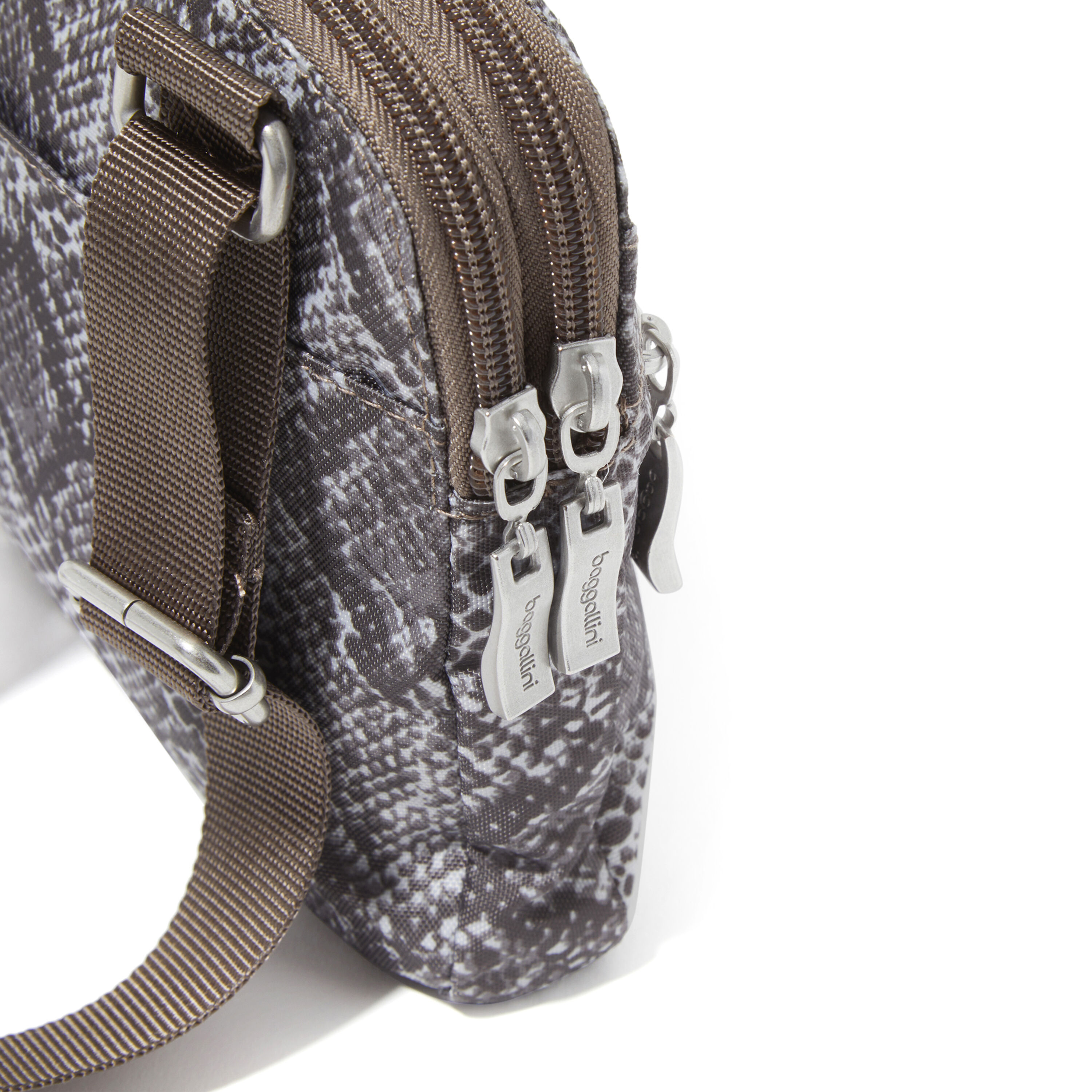 Double Zip Medium Crossbody