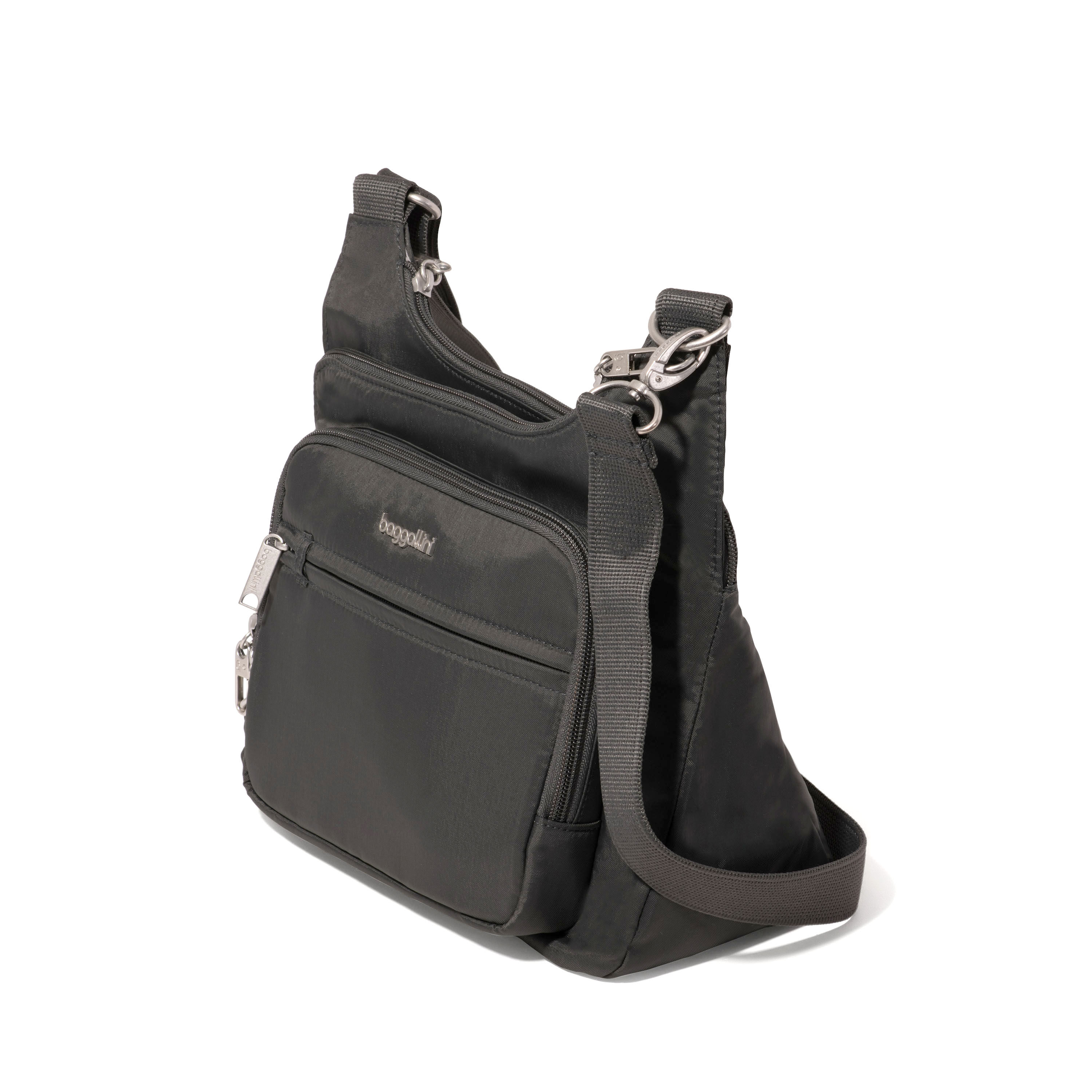 BREAK OUT シーガル ブラック(レディース) Securtex Anti-Theft Crossover Crossbody