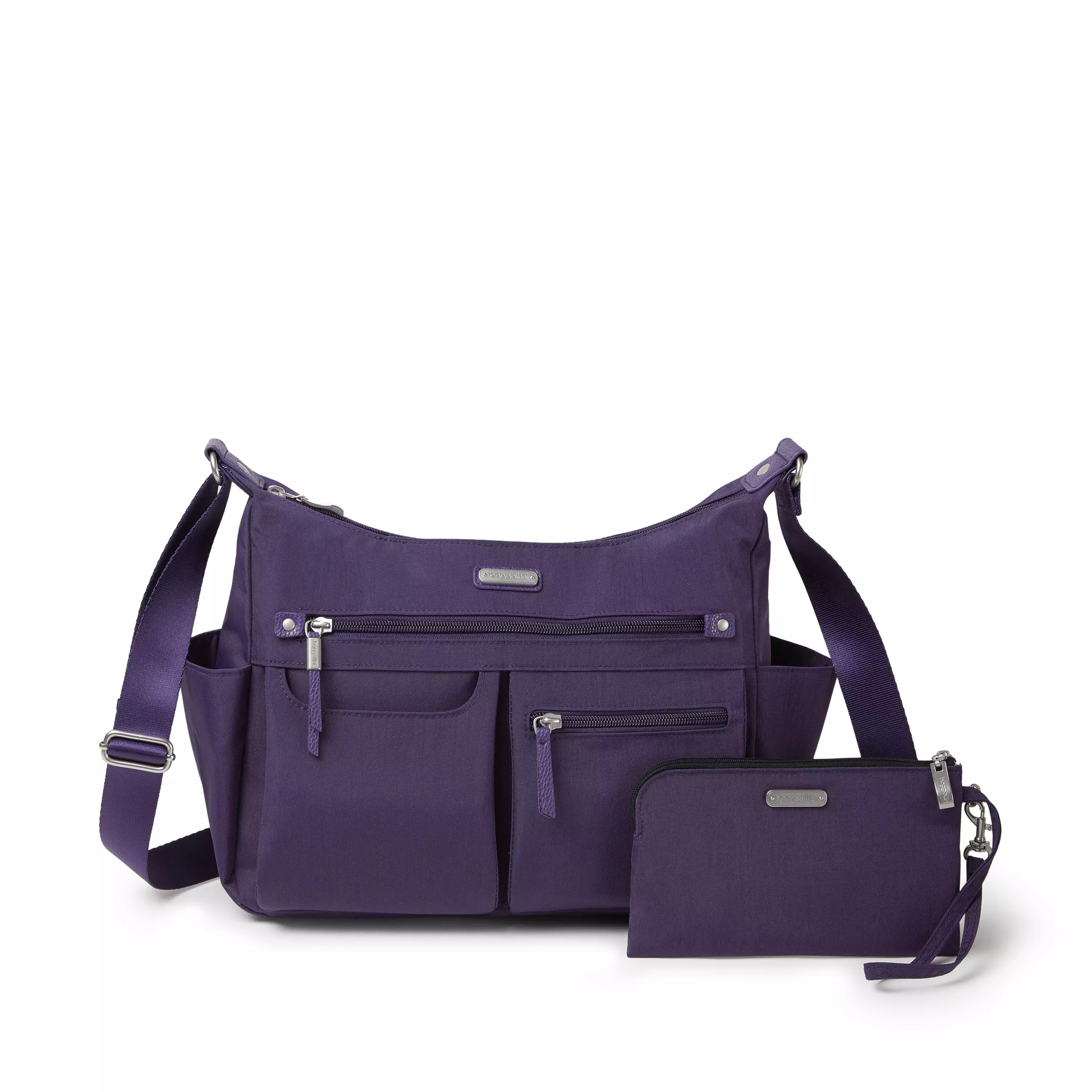 Anywhere Large Hobo Tote With RFID Phone Wristlet