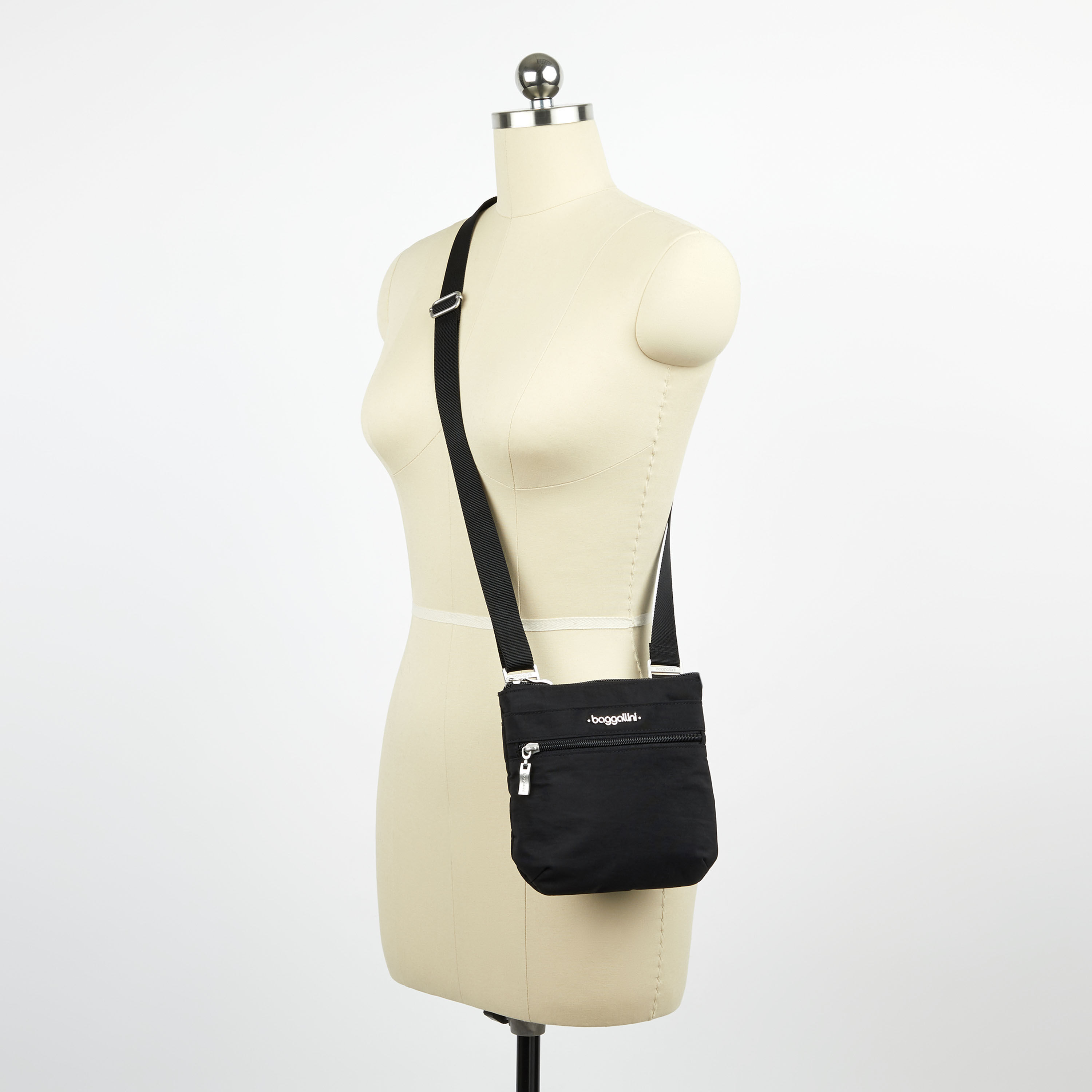 RFID Small Zip Crossbody