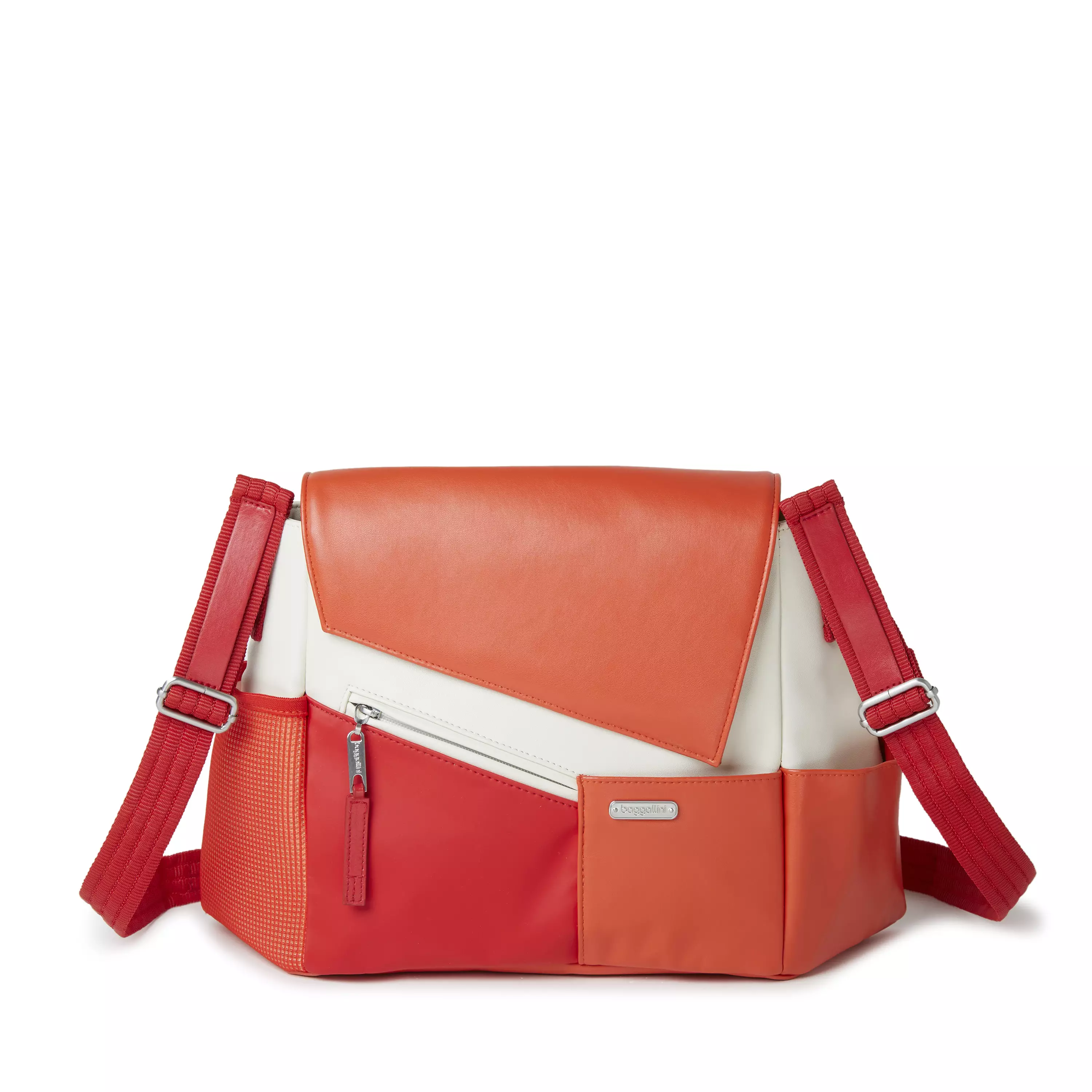 Geometric Flap Crossbody