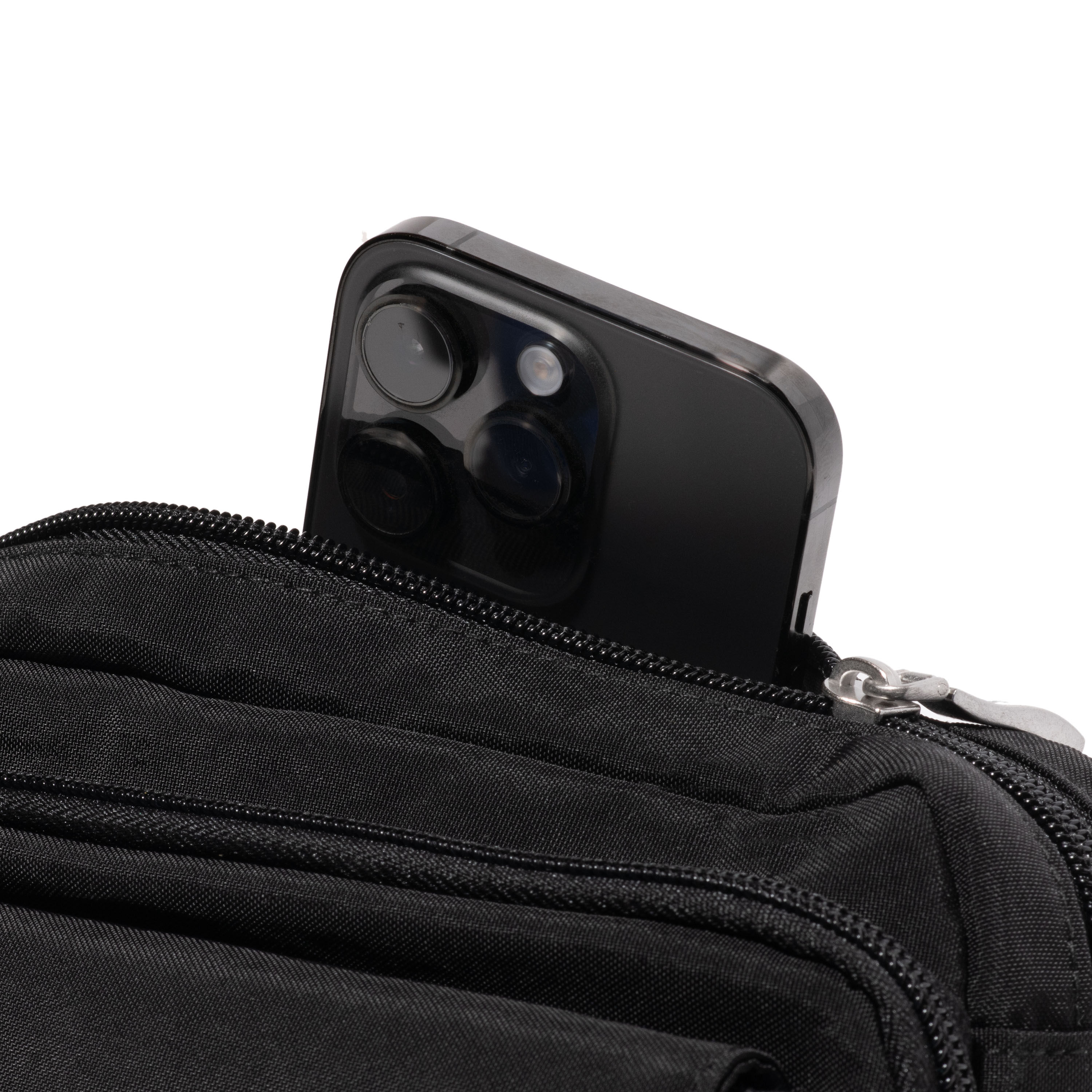 Modern Double Zip Crossbody