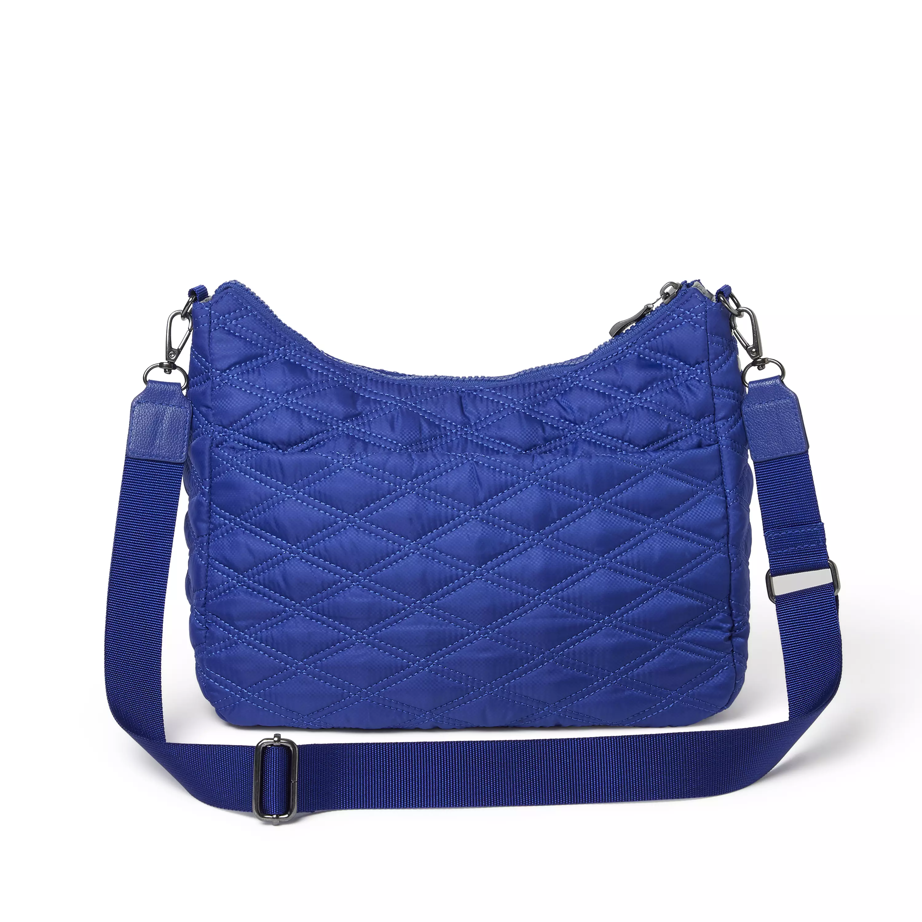 Quilted Convertible Hobo