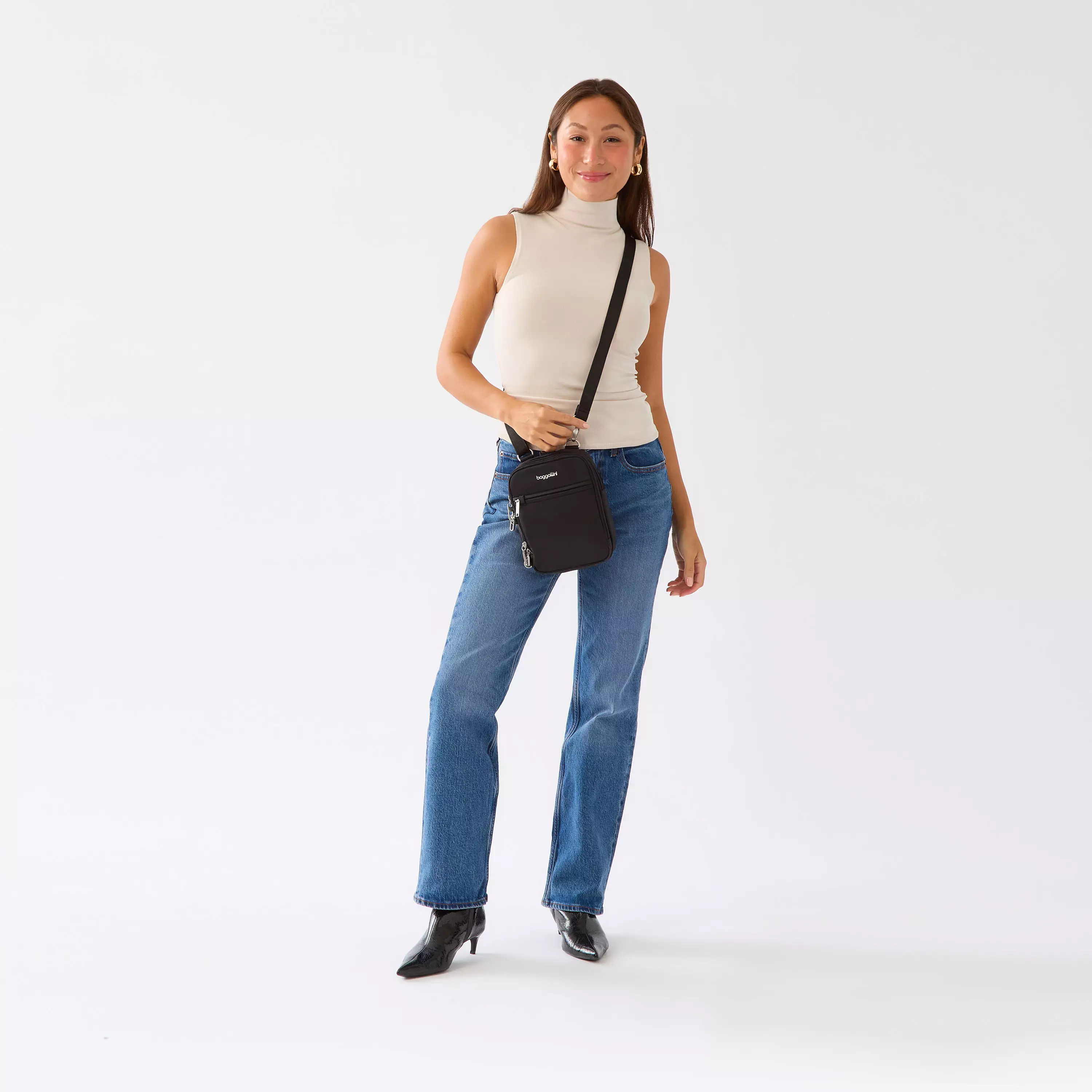 Securtex® Classic Anti-Theft Mini Everything Crossbody