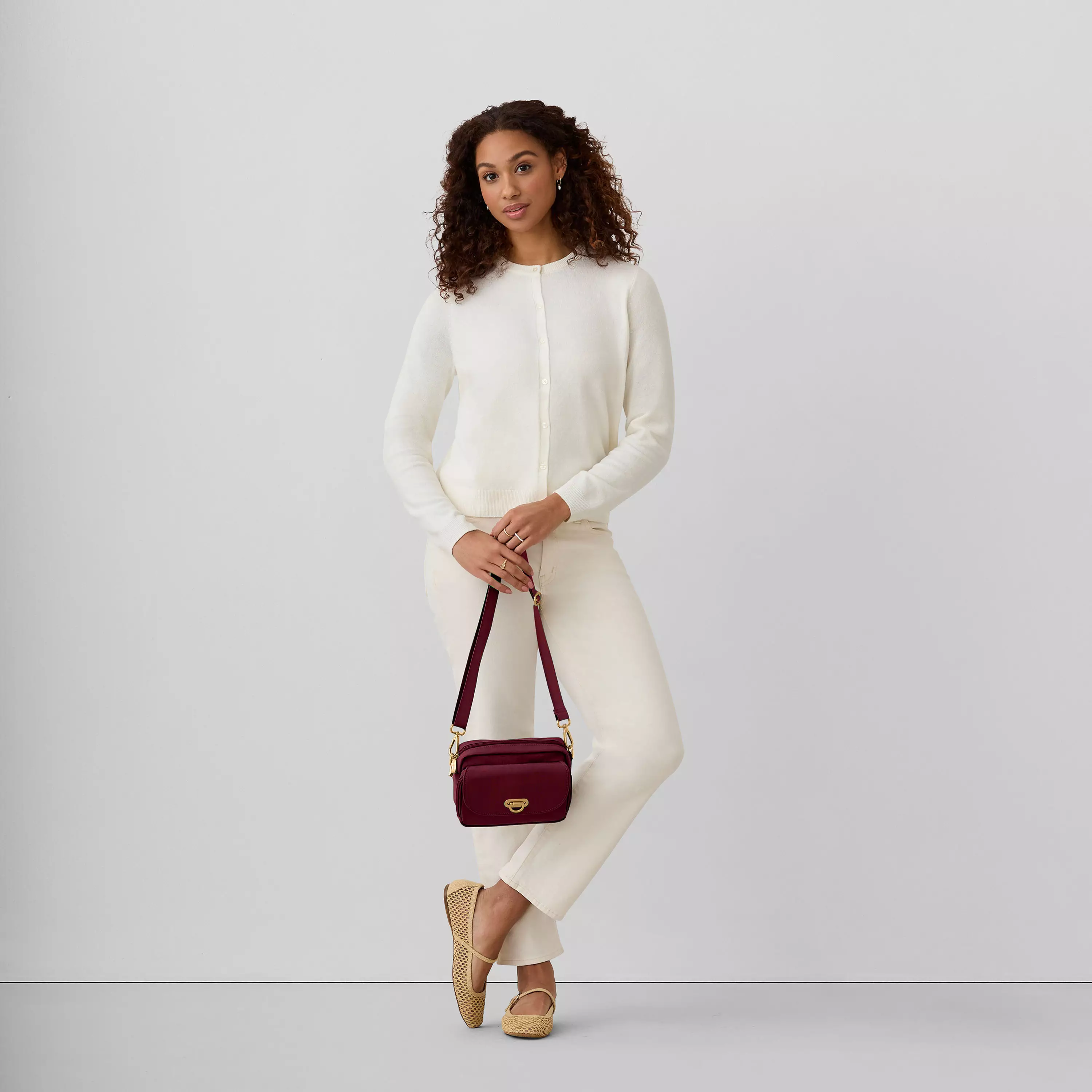Coastal Flip Lock Camera Bag Crossbody