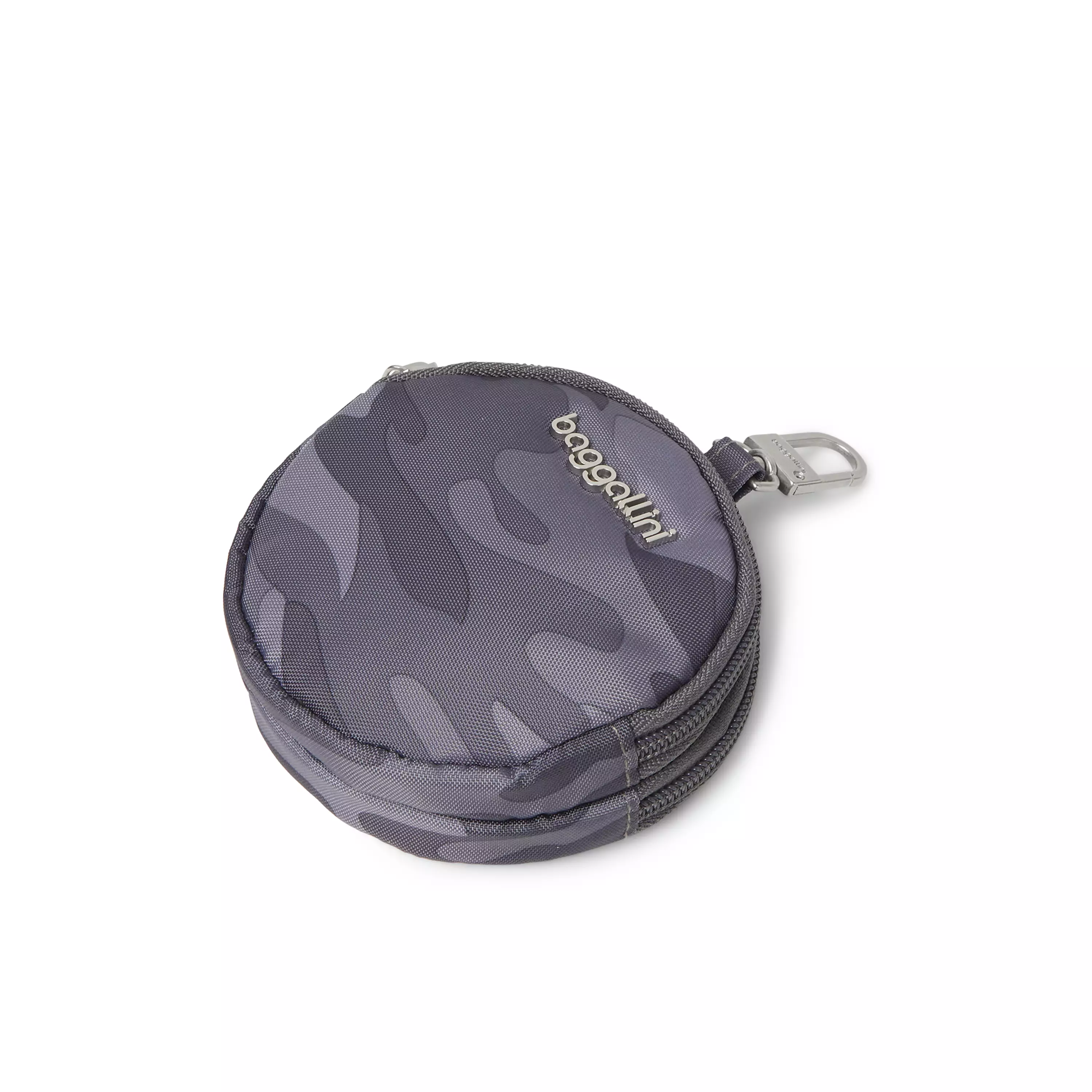 Round Double Zip Pouch