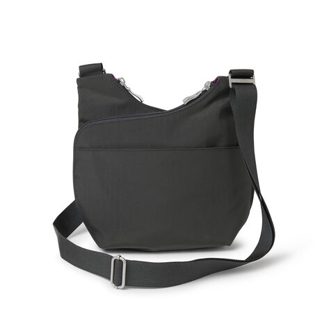 Baggallini Women's Criss Crossbody Bag, Dark Grey Baggallini Women's Criss Crossbody Bag, Dark Grey