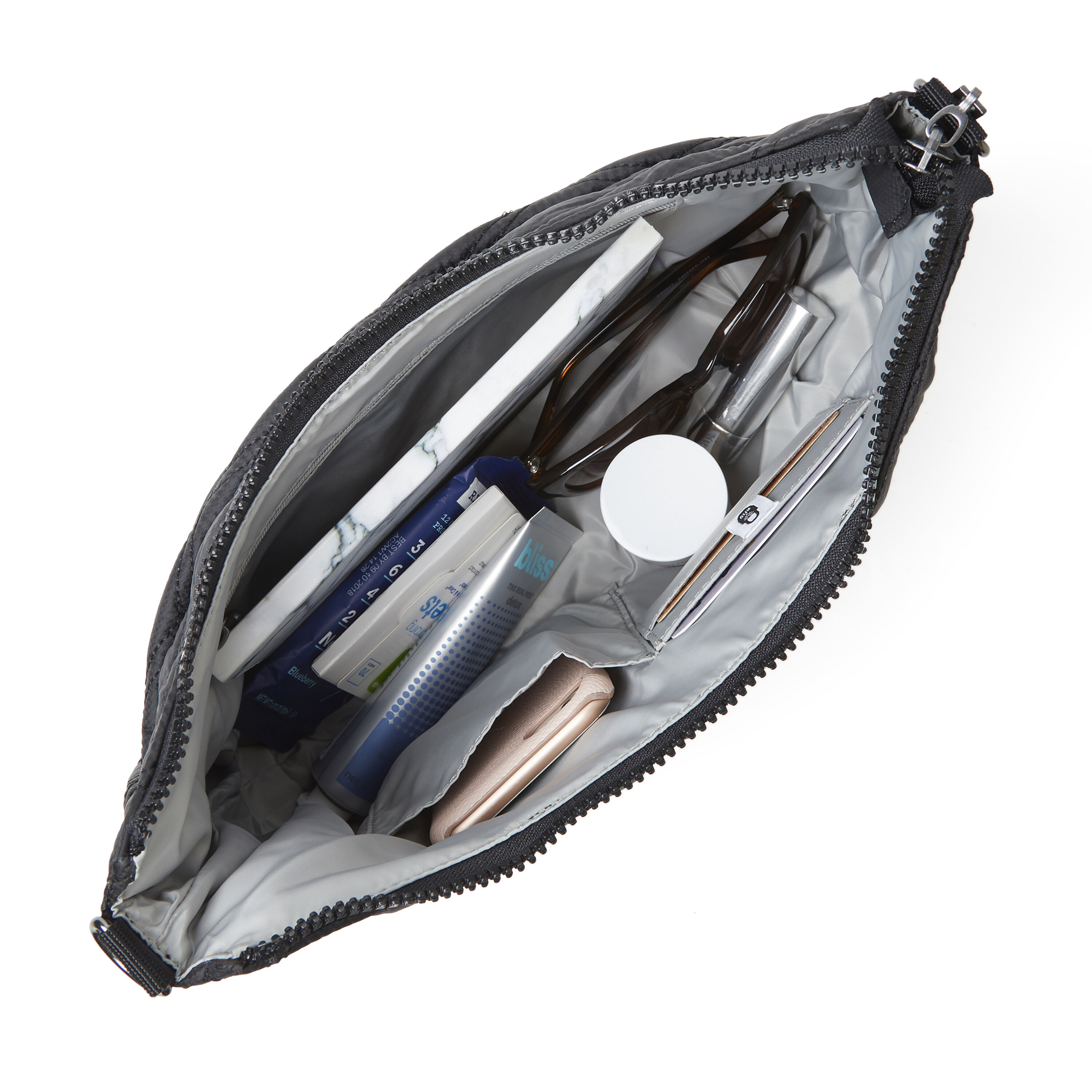 Quilted Convertible Hobo