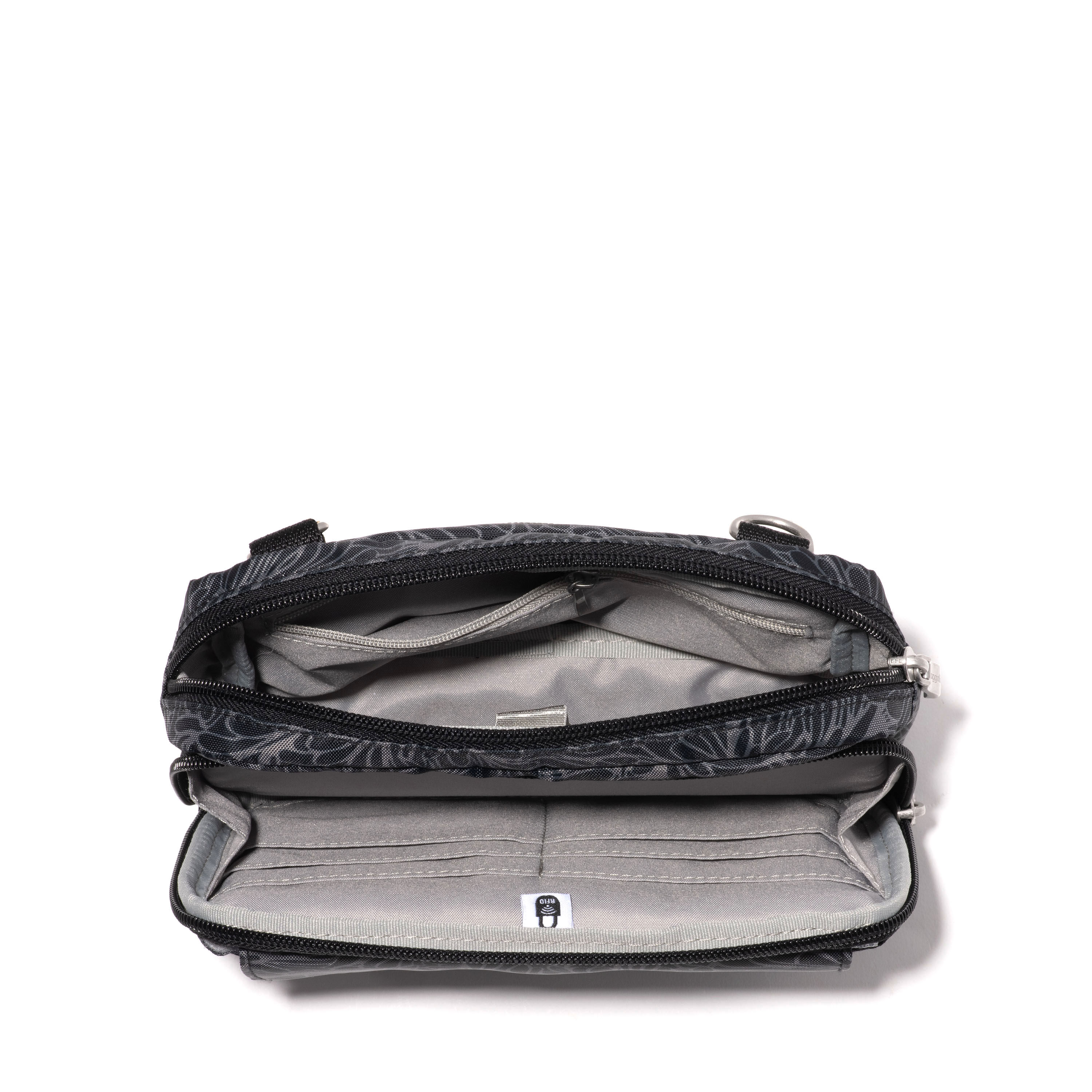 Modern Double Zip Crossbody