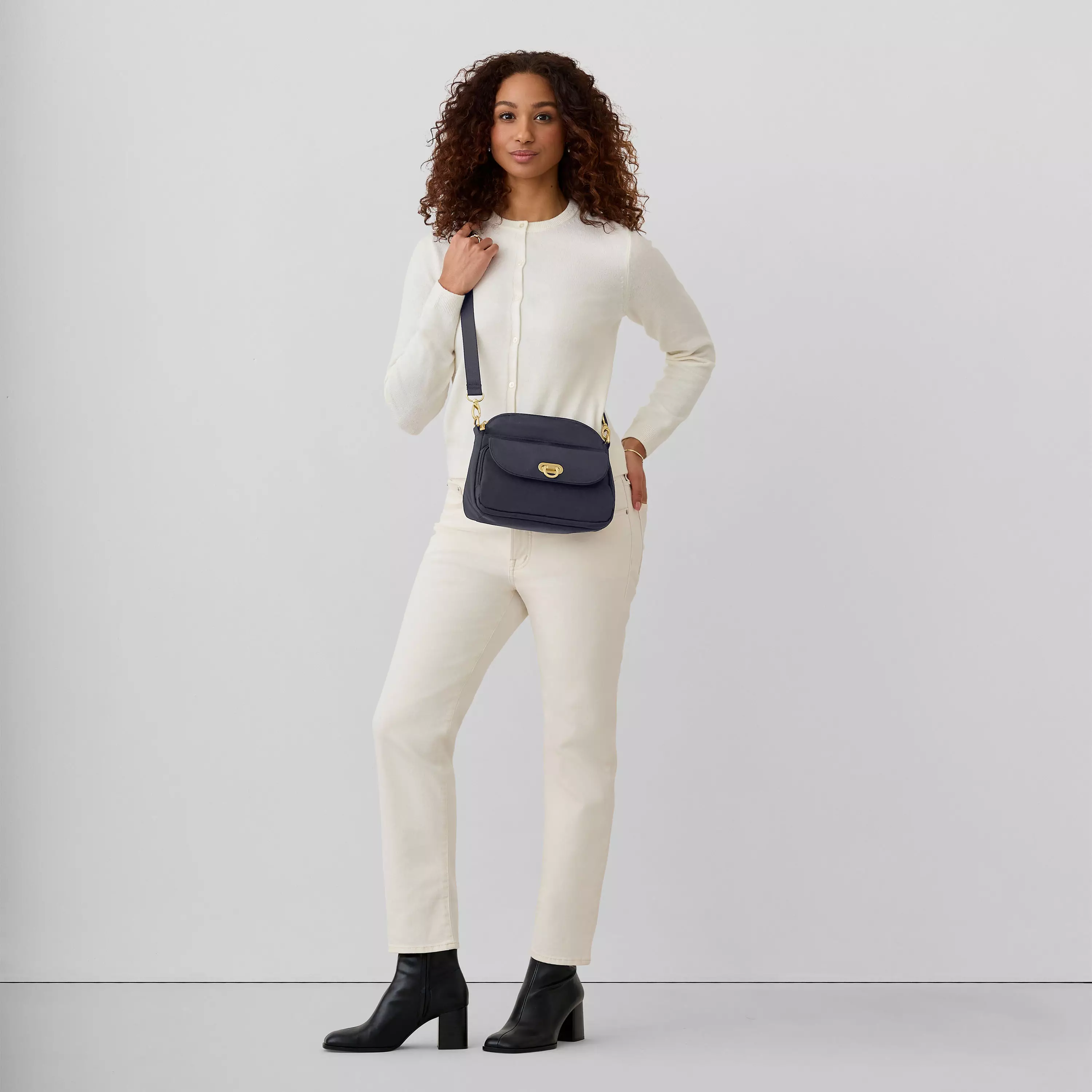 Coastal Flip Lock Crossbody