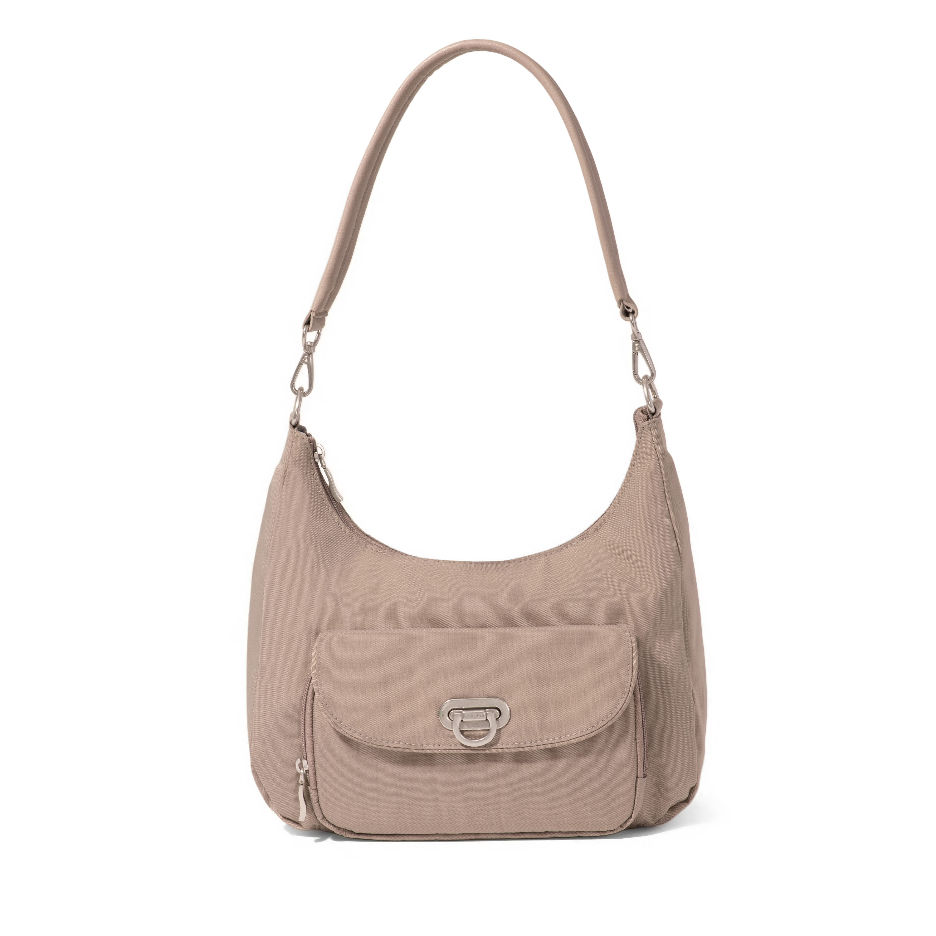 Coastal Flip Lock Half Moon Bag