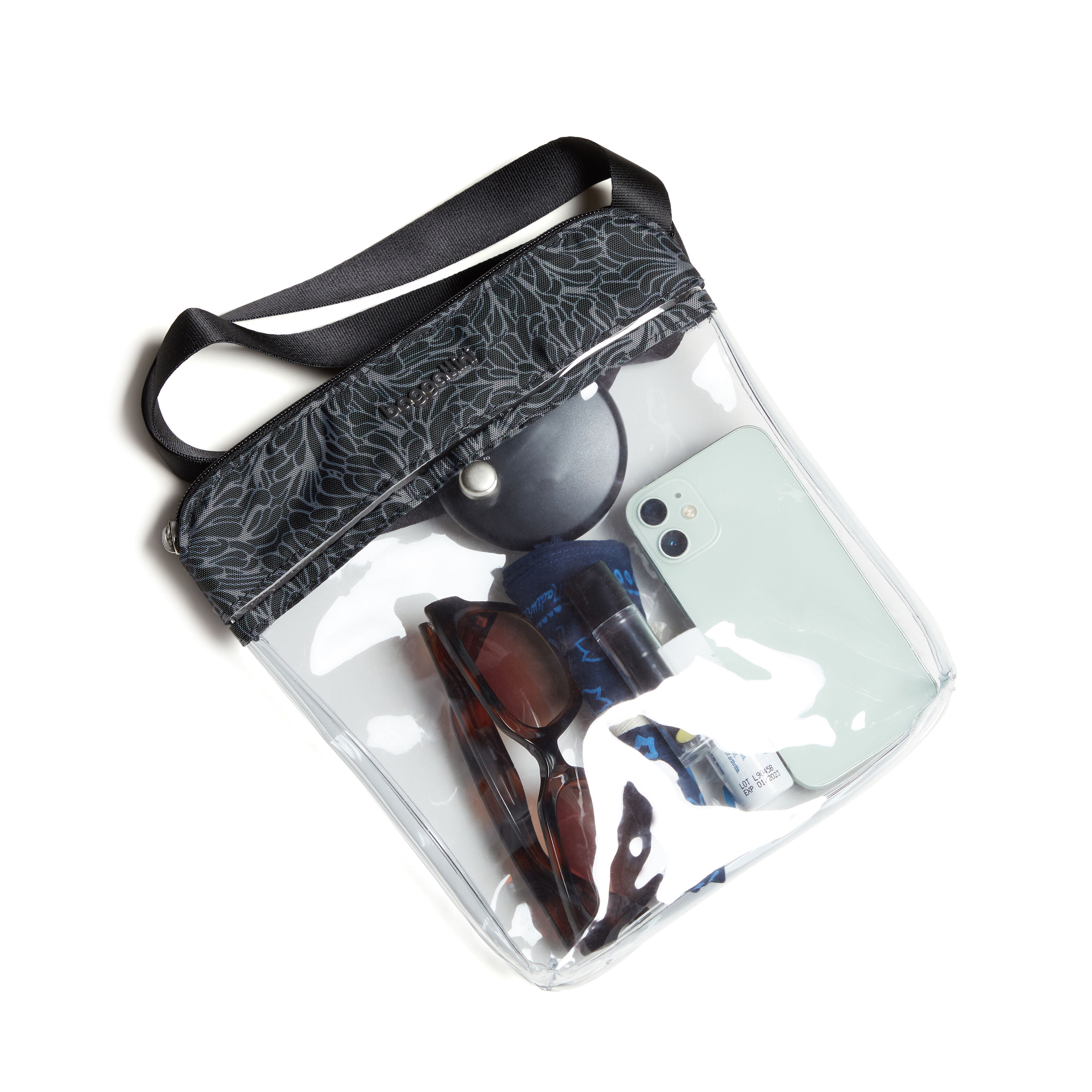 Clear Pocket Crossbody