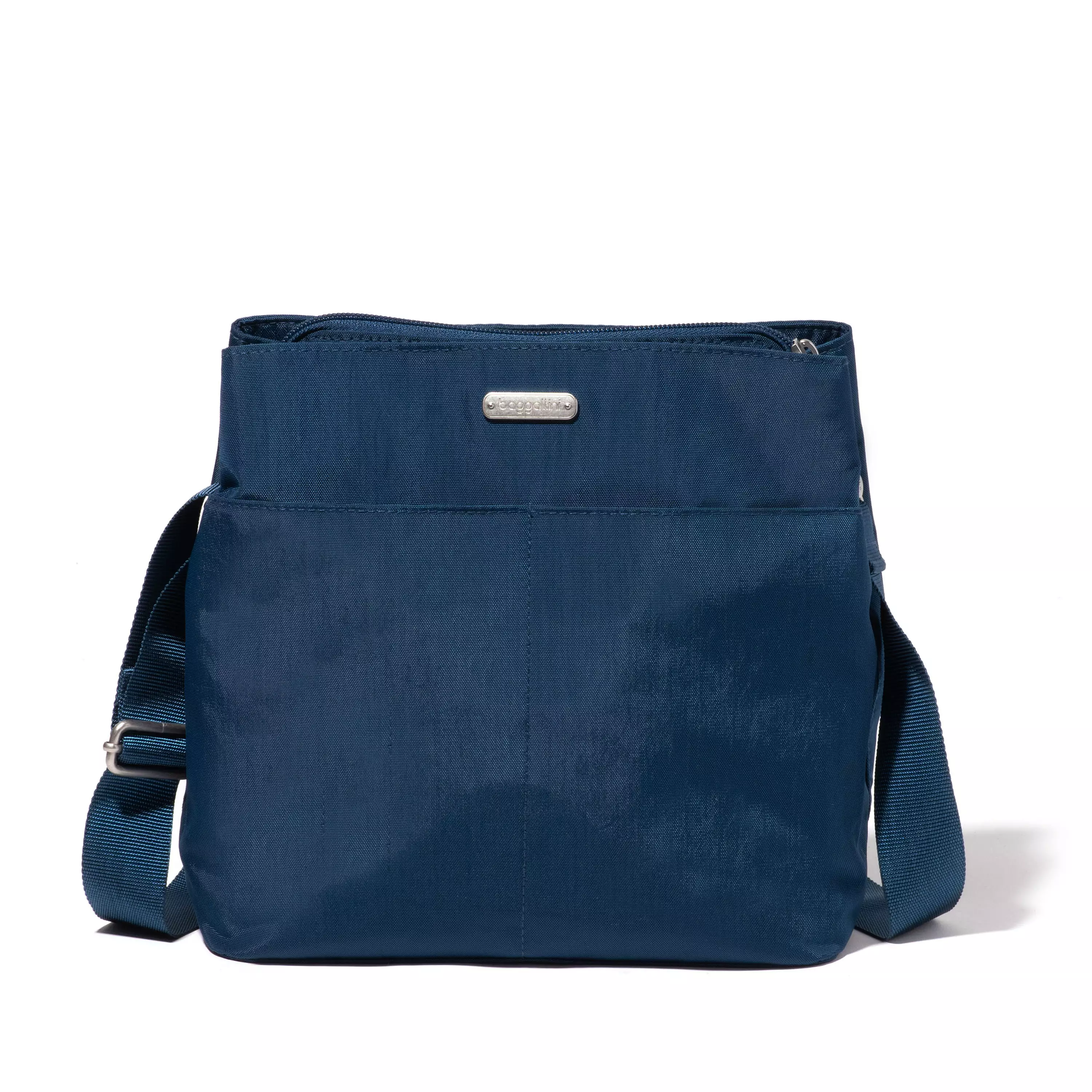 Triple Compartment Crossbody Bag