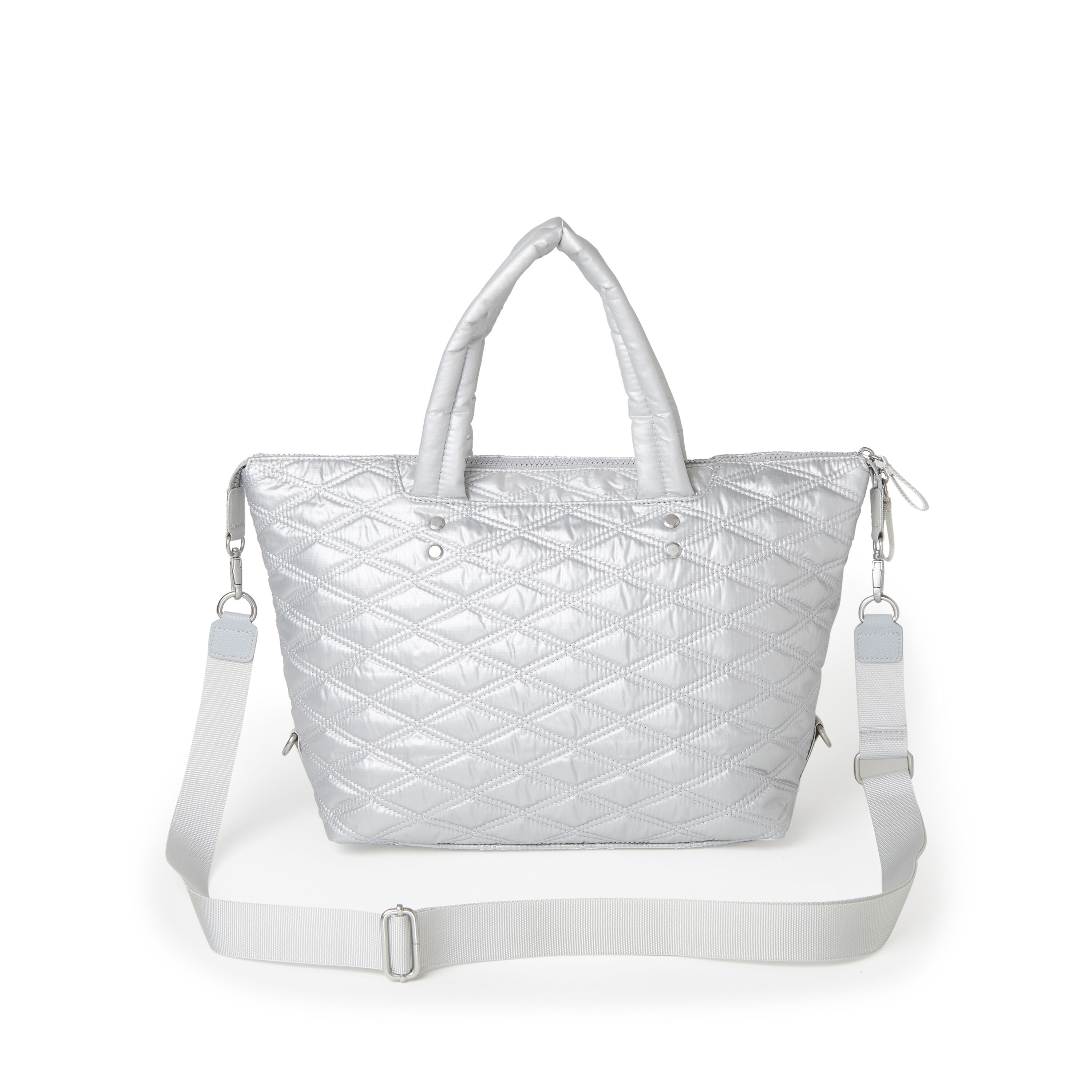 Quilted Convertible Shopper