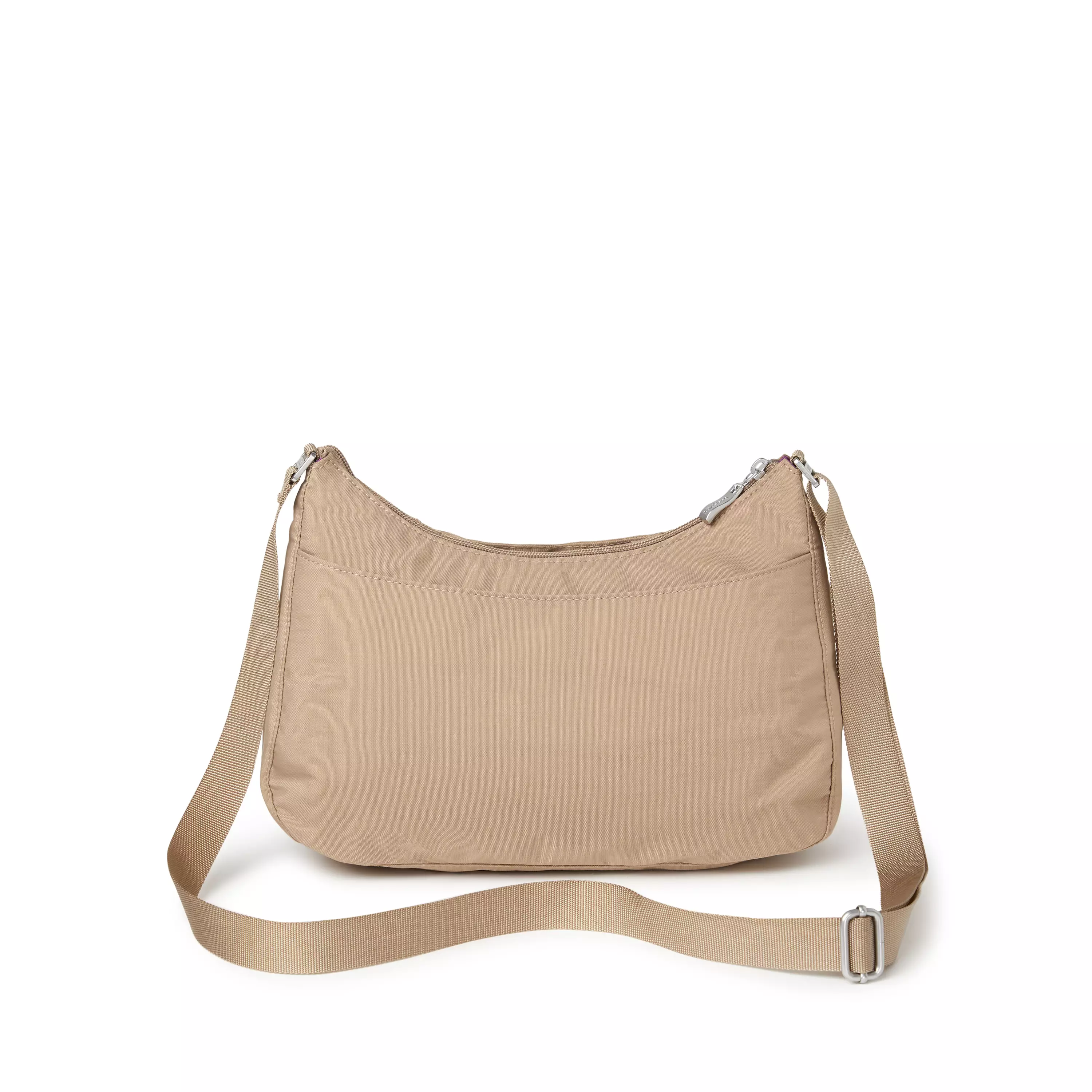 Slim Crossbody Hobo With Rfid
