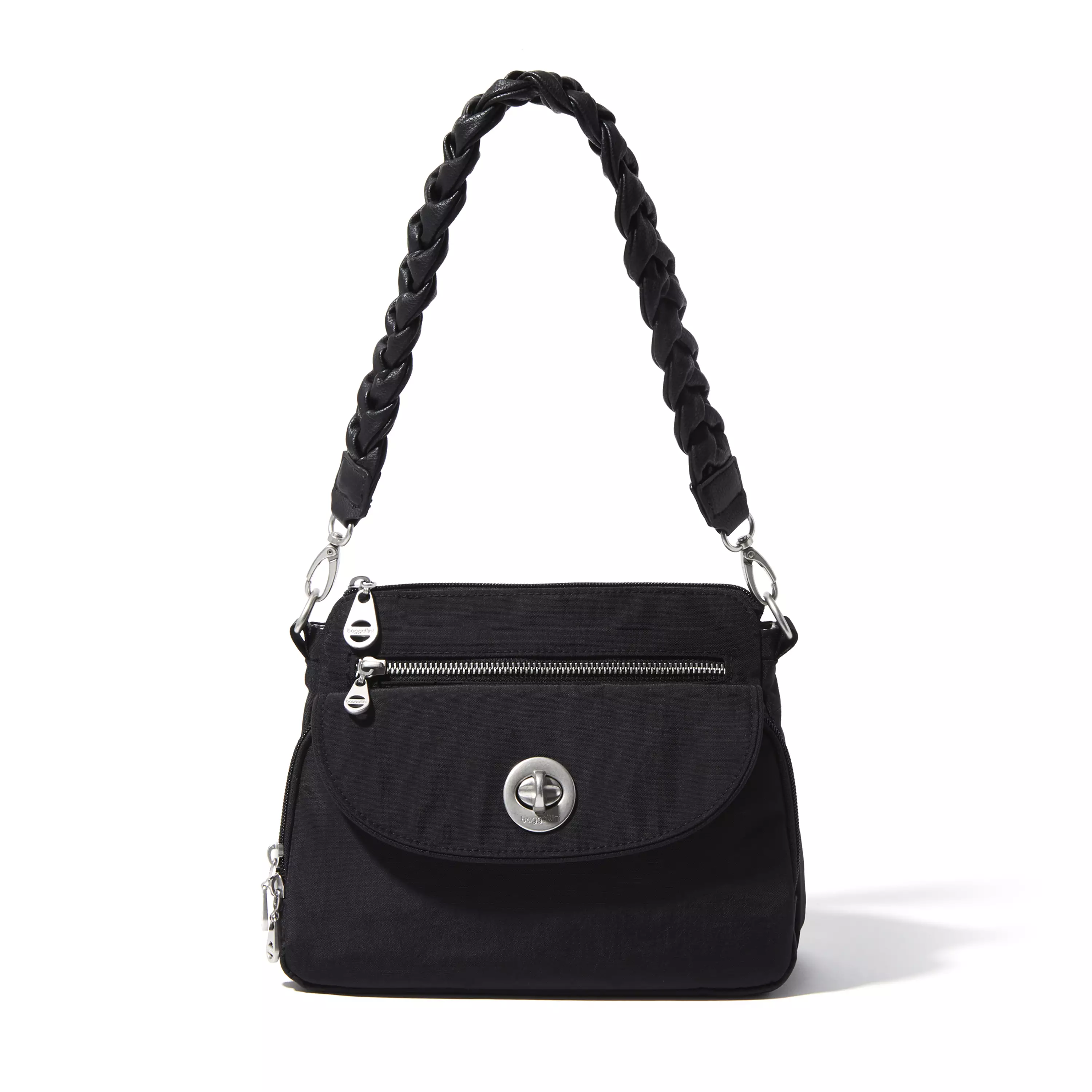 Calais Crossbody Bag with Braided Shoulder Strap