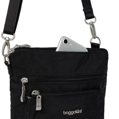 baggallini pocket crossbody travel bag womens With Rfid Bags, Apple, One Size US: Handbags The adjustable strap allows you to wear it crossbody or on your shoulder Baggallini Chelsea Crossbody Bag -