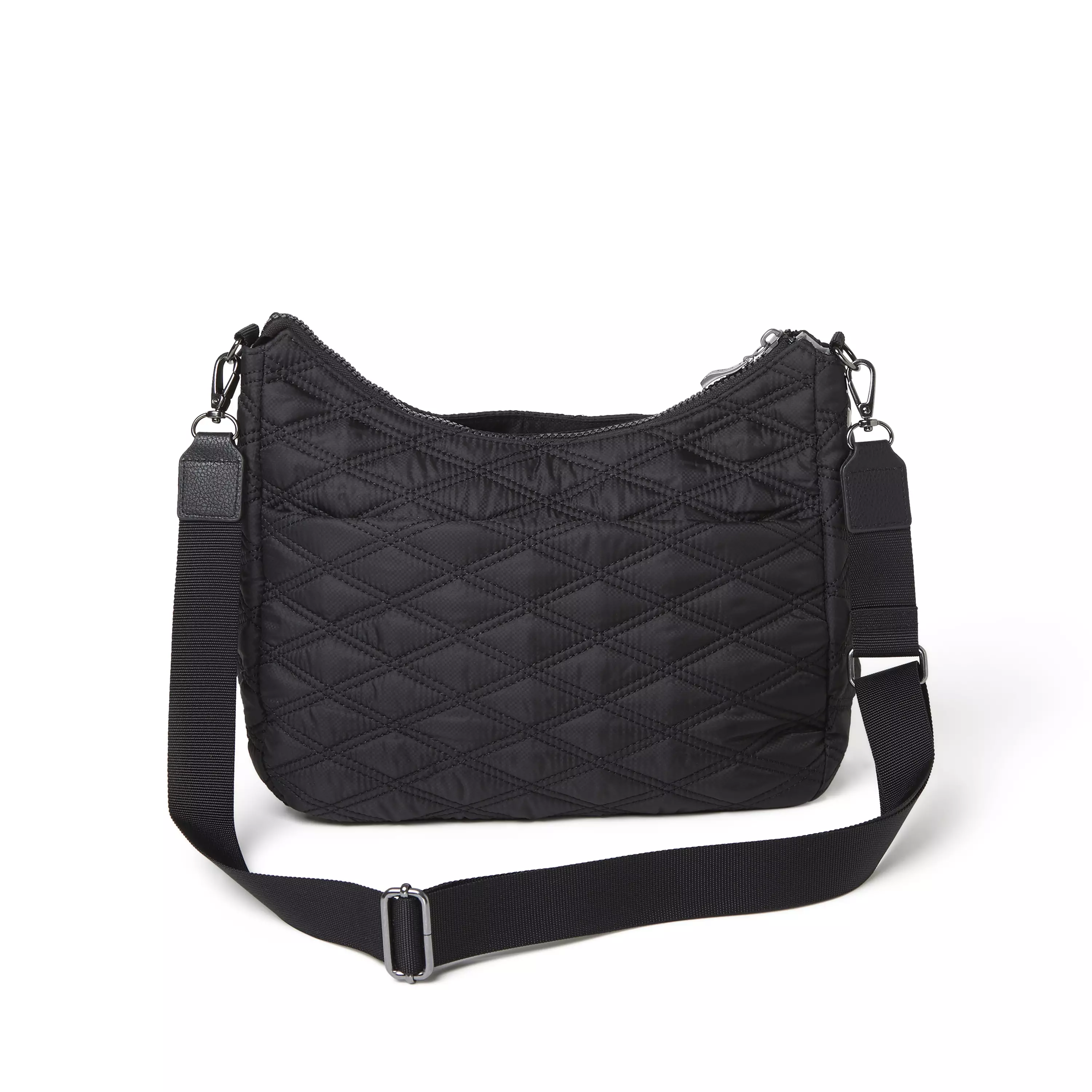 Quilted Convertible Hobo
