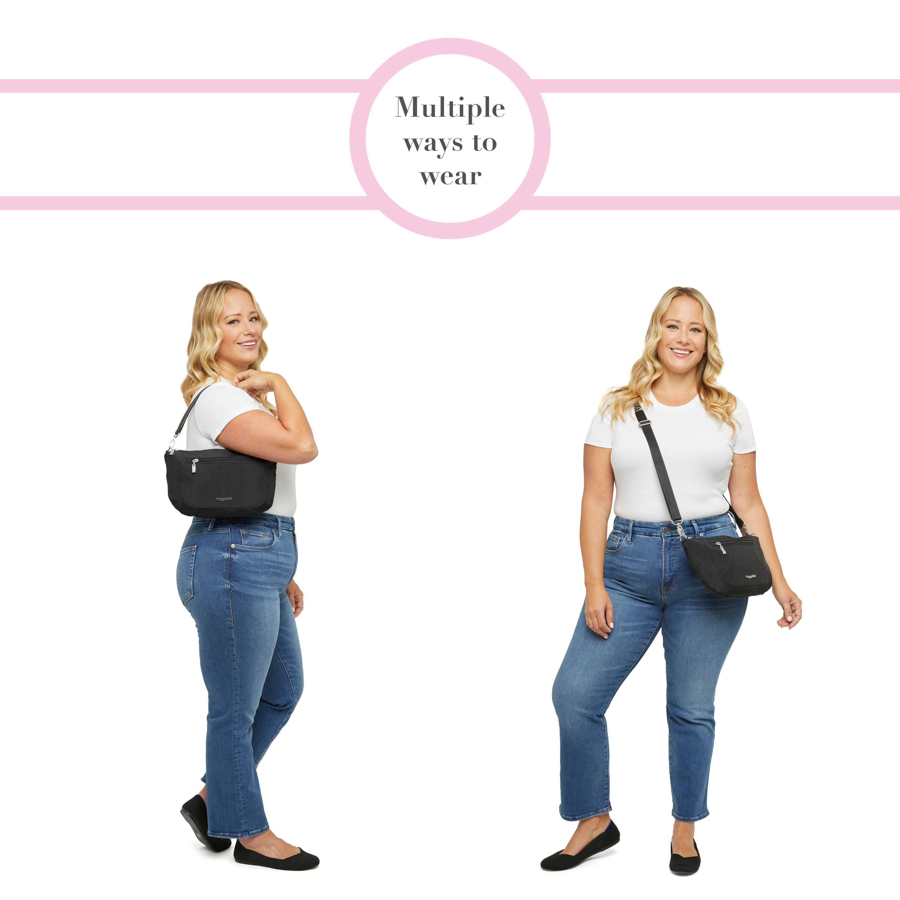 Modern Everywhere Half Moon Crossbody