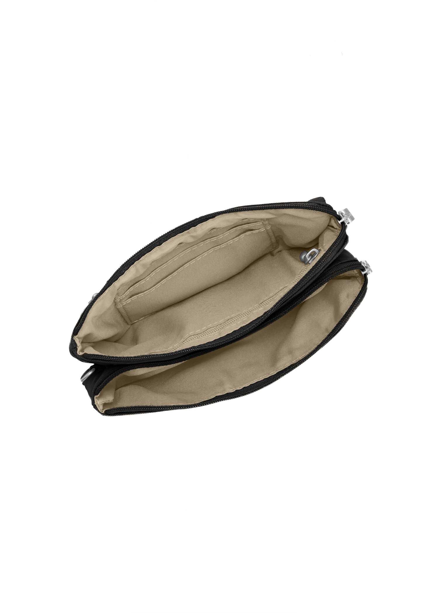 RFID Double Zip Wristlet