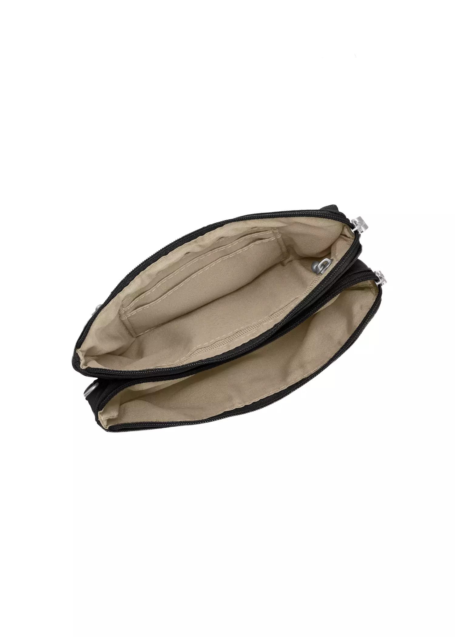 RFID Double Zip Wristlet