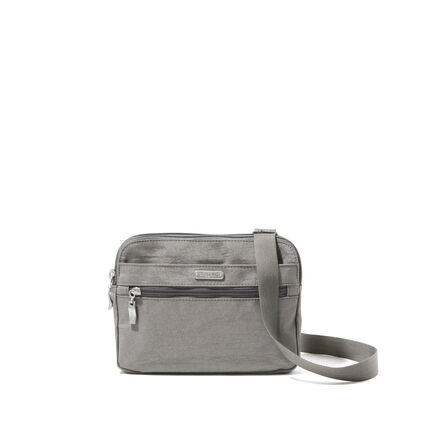 Double Zip Medium Crossbody