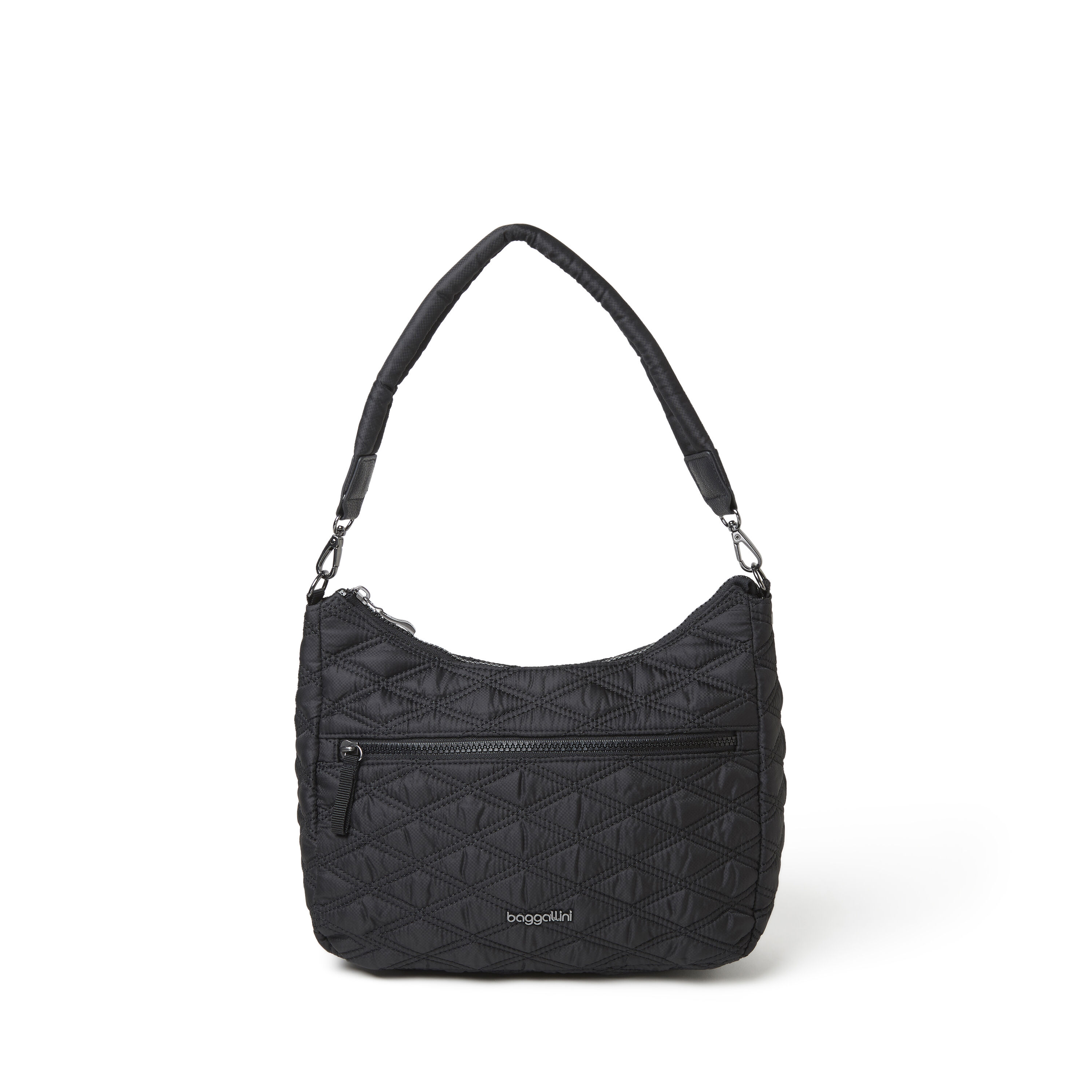 Quilted Convertible Hobo