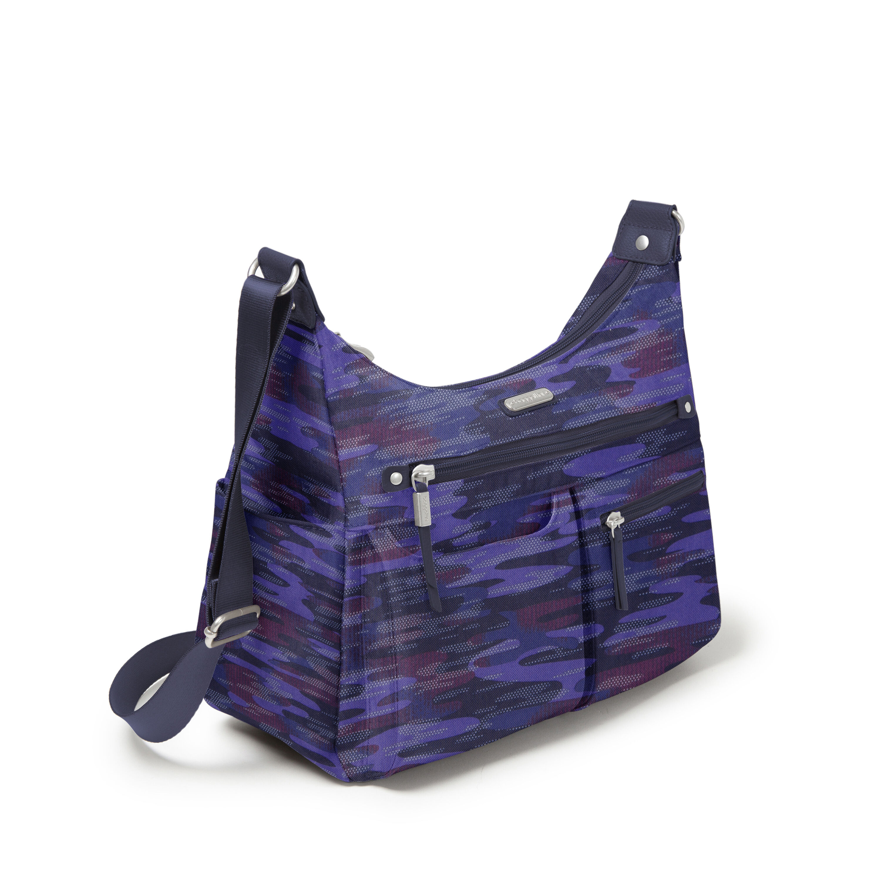 Anywhere Large Hobo Tote With RFID Phone Wristlet