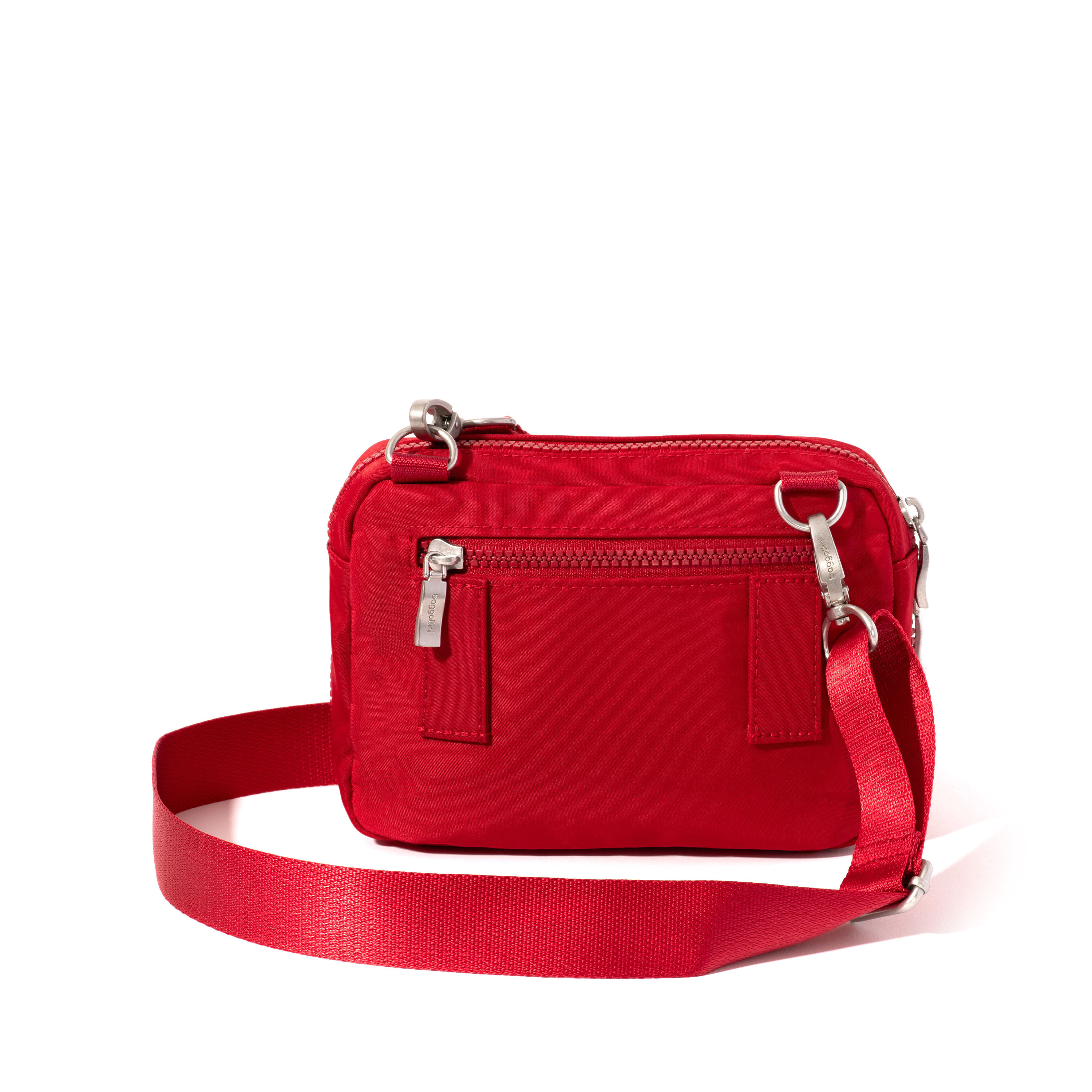 Modern Double Zip Crossbody