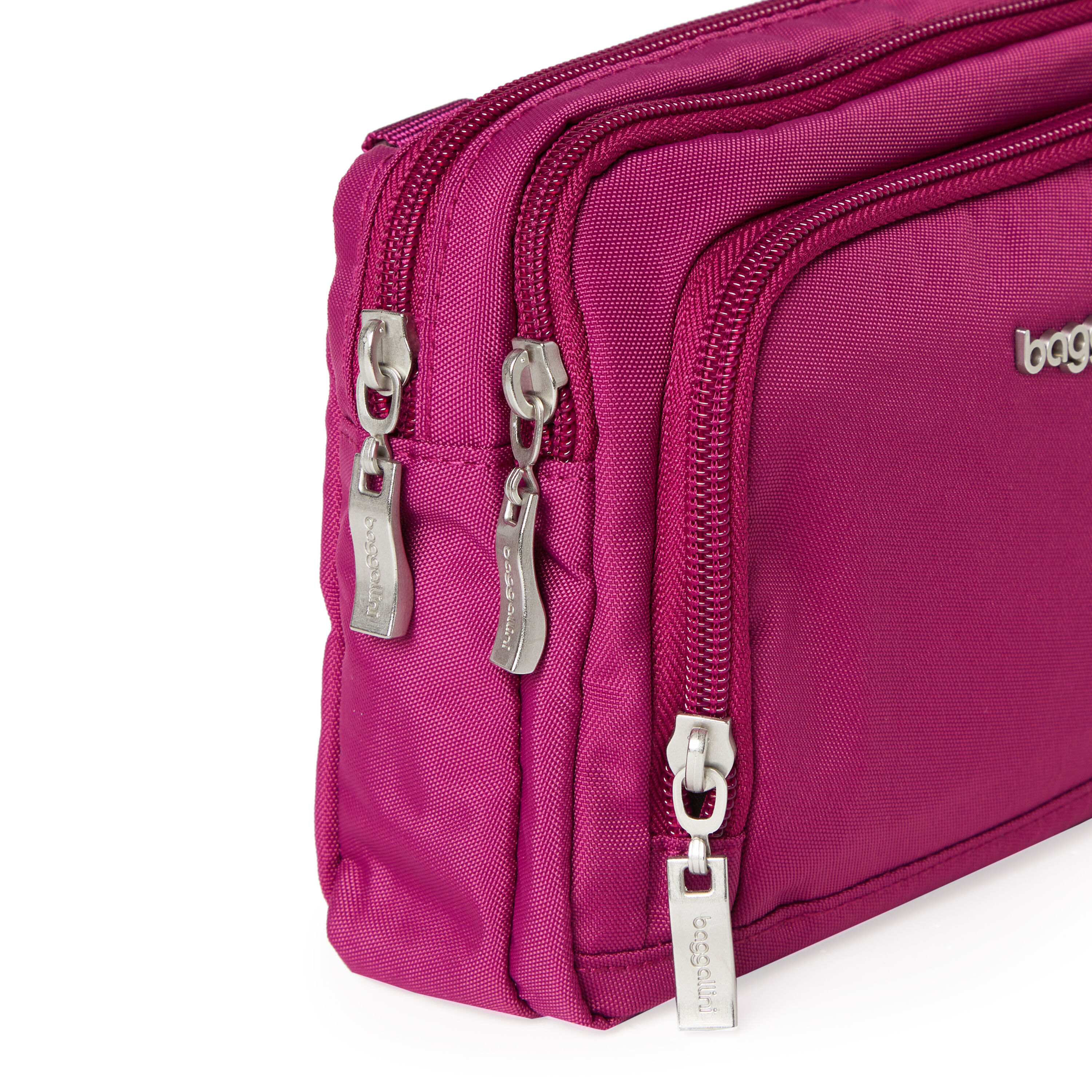 Triple Zip With Front Wallet