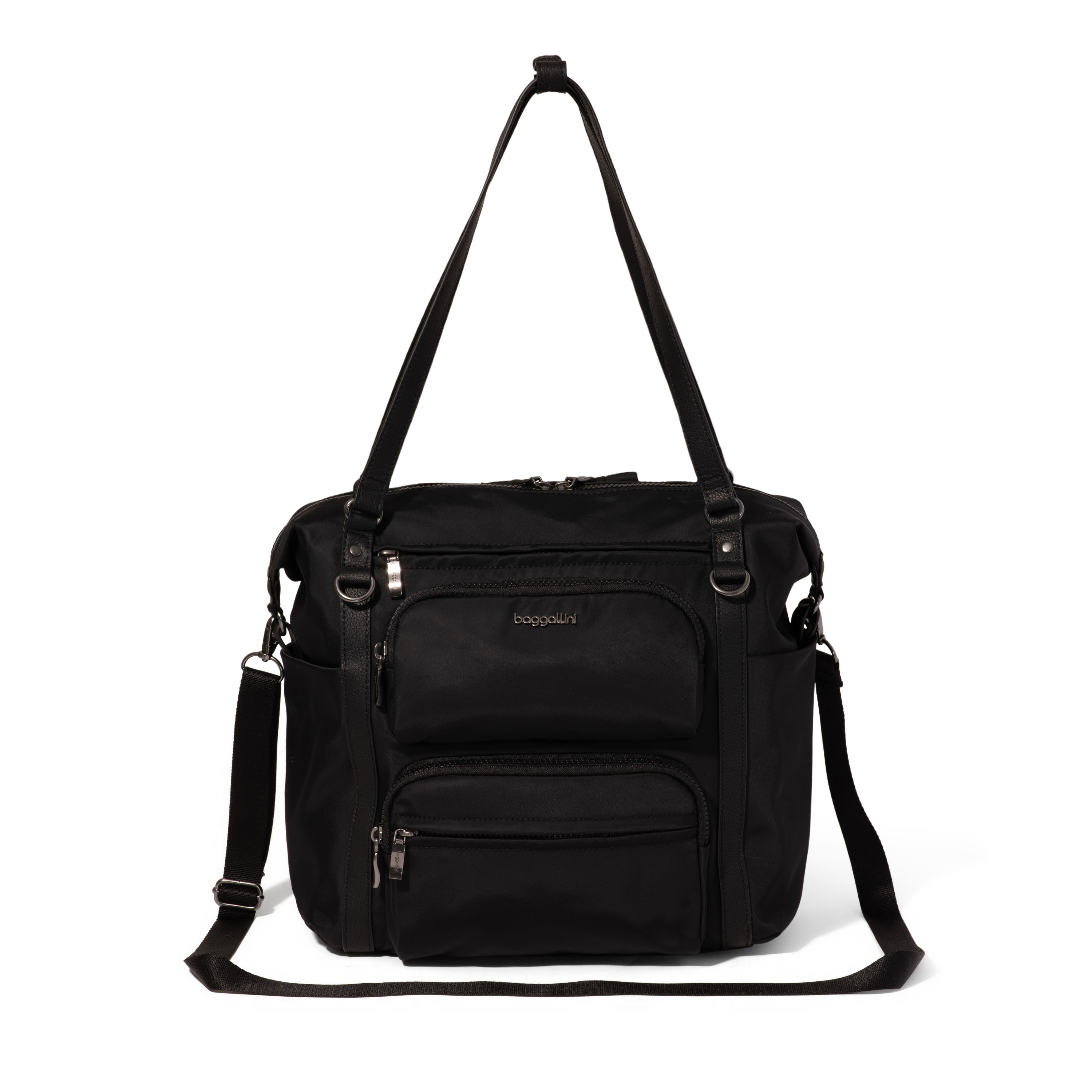 ☆NOIAGO☆ Easy Convertible Backpack Black ☆NOIAGO☆ Easy Convertible Backpack Black 15.6