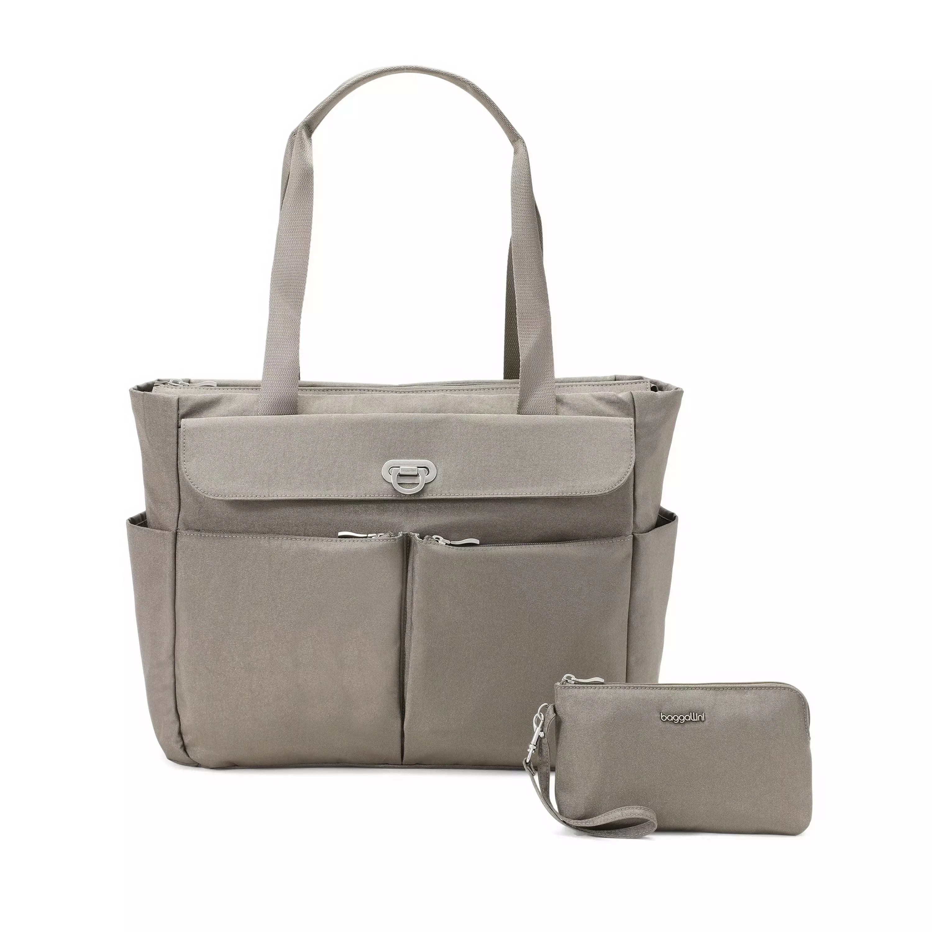 Coastal Flip Lock Tote