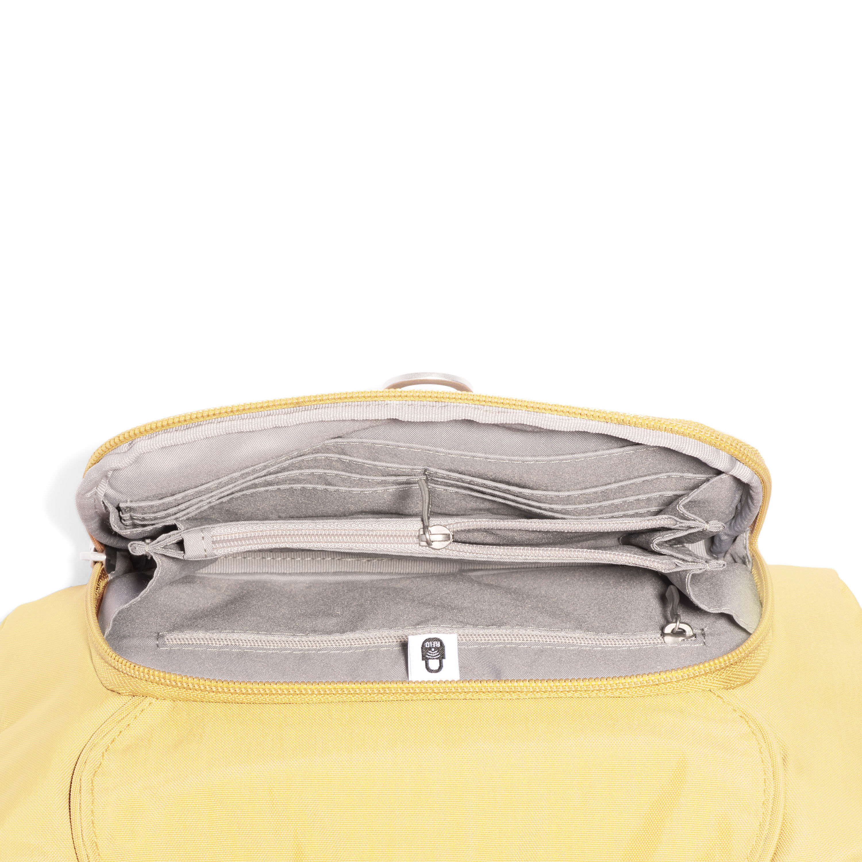 Coastal Flip Lock Half Moon Bag