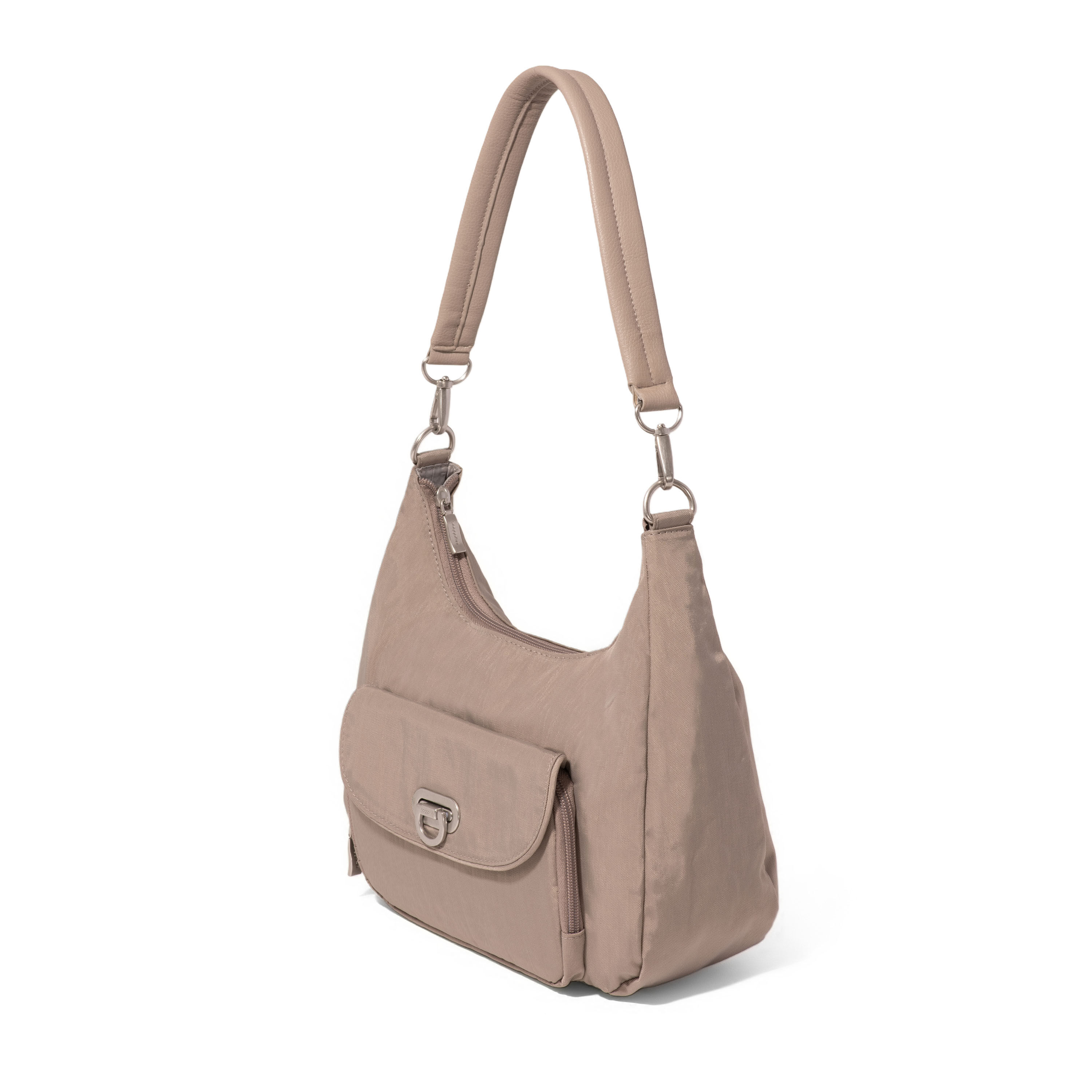 Coastal Flip Lock Half Moon Bag