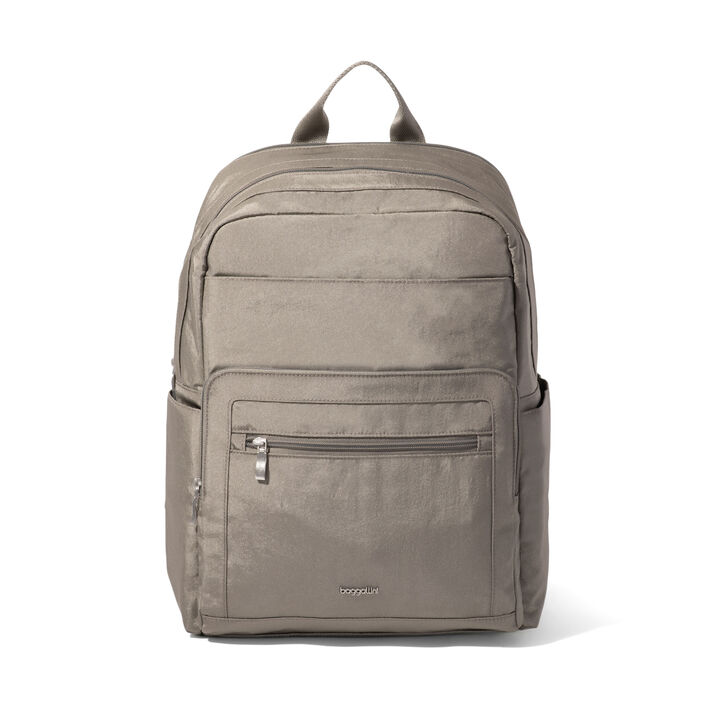 baggallini all over laptop backpack Tribeca Expandable Backpack,Black Plenty of pockets help secure smaller items like your phone or glasses during day Baggallini Commuter Laptop Backpack -
