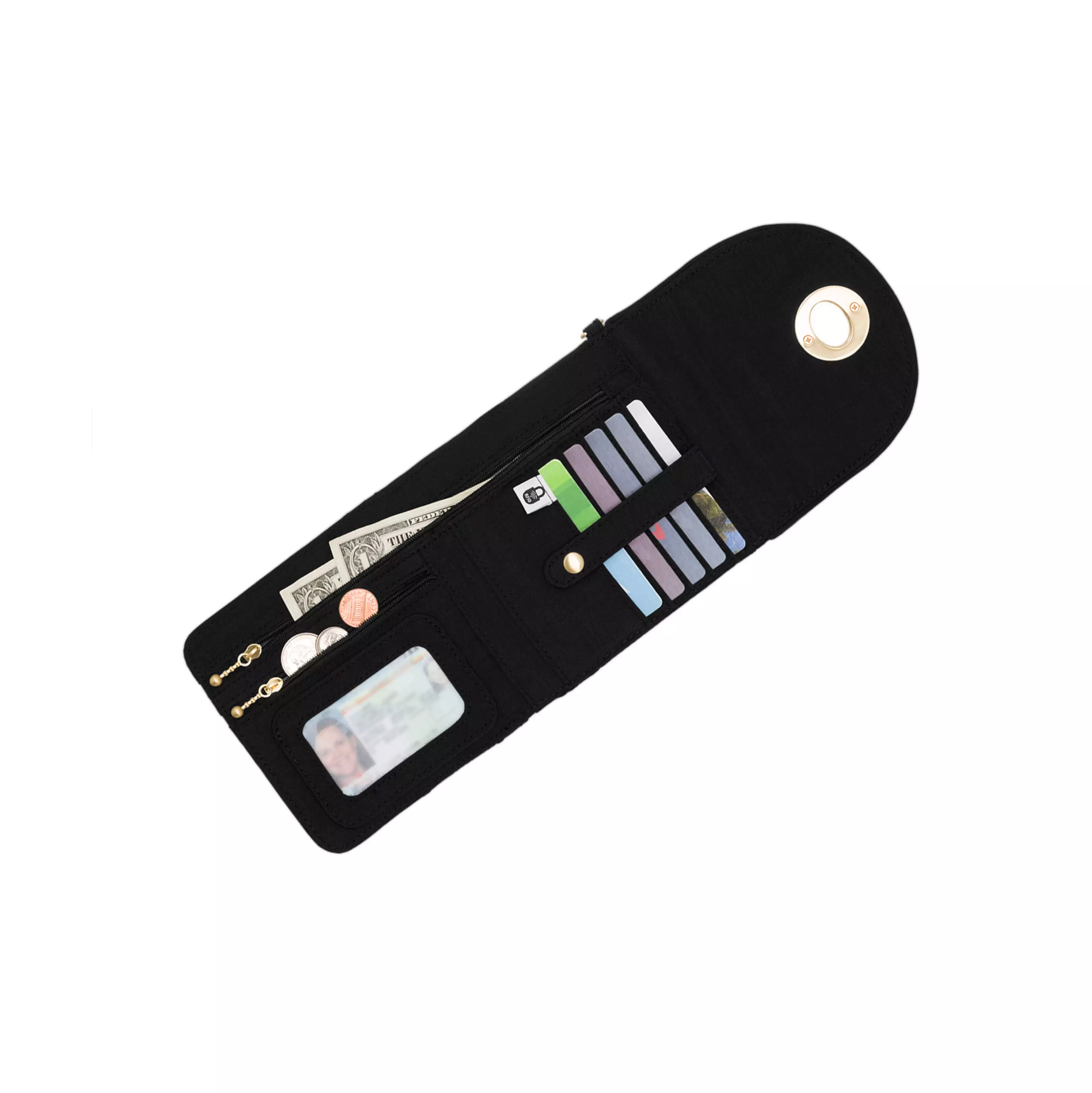 RFID Athens Crossbody Wallet