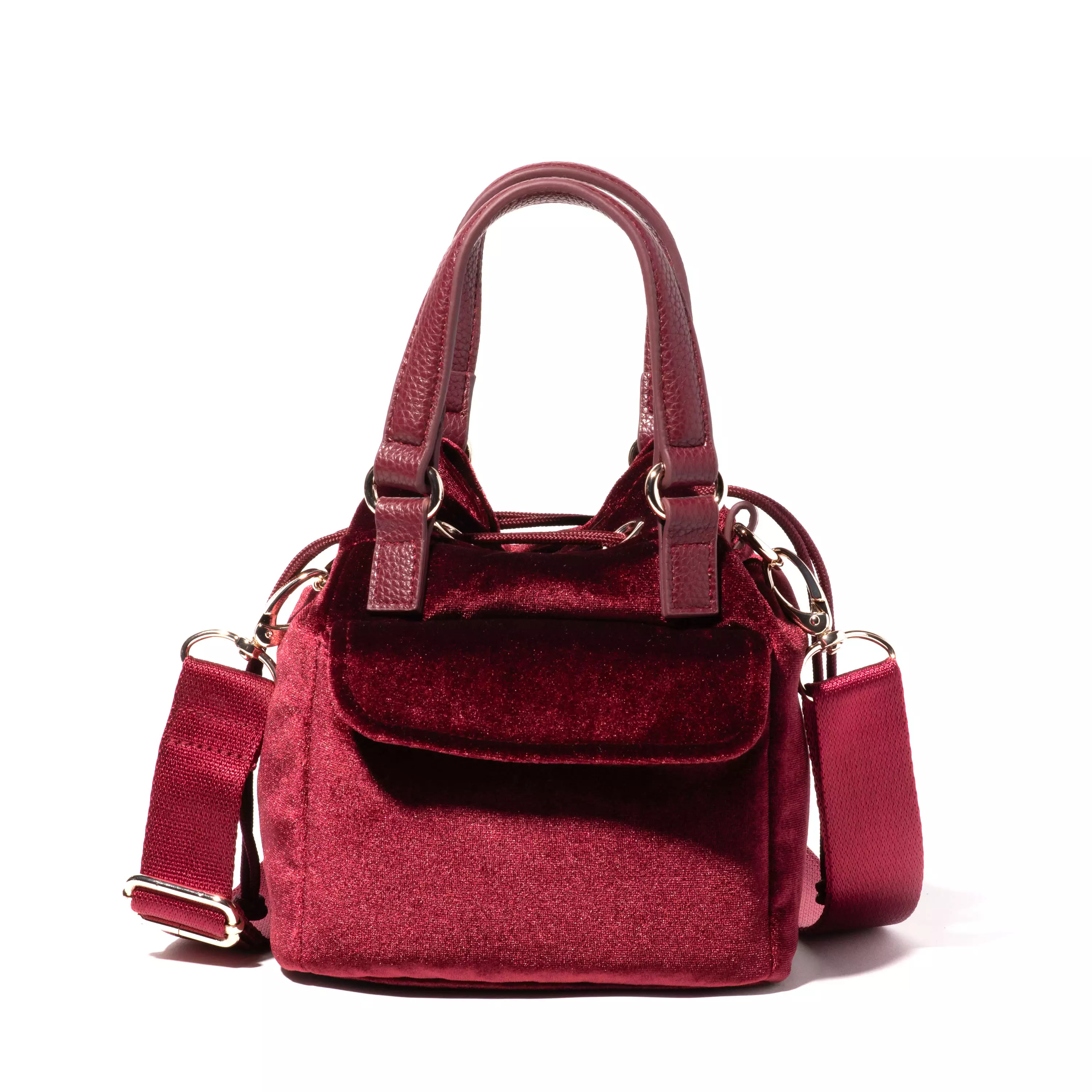 Drawstring Nano Crossbody
