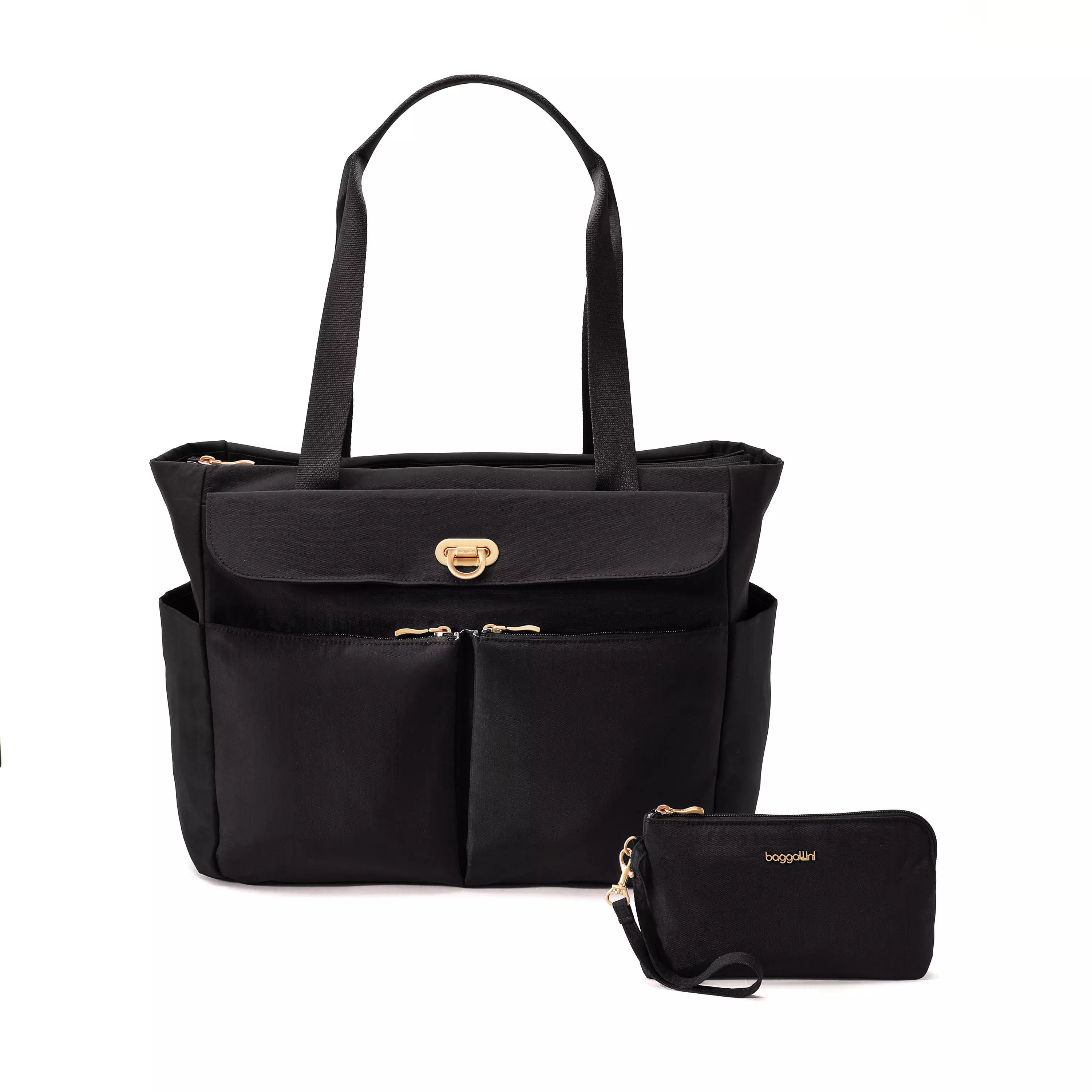Coastal Flip Lock Tote
