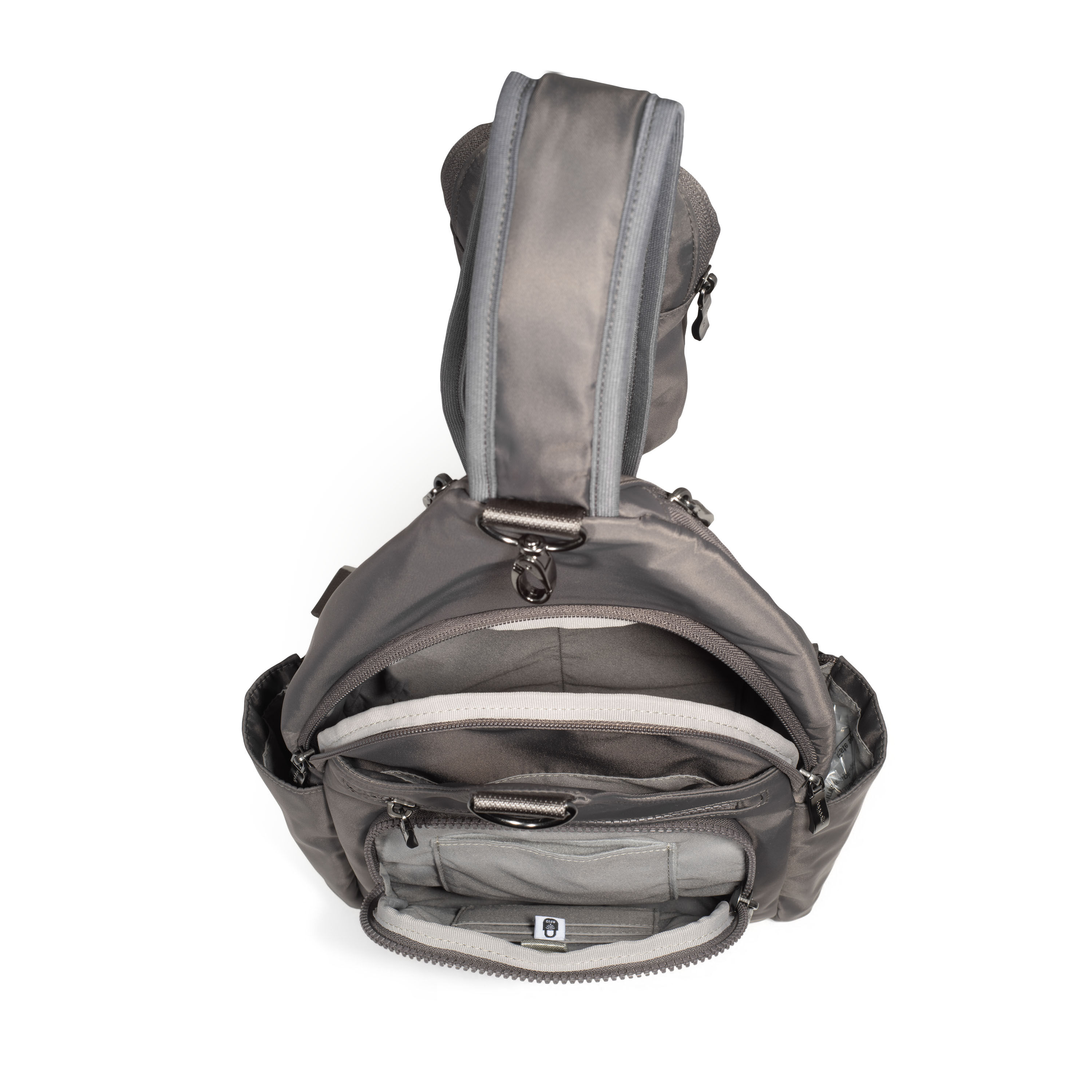 (取寄) バッガリーニ レディース セントラル パーク ラージ スリング Baggallini women Central Park Large Sling Smoke Twill Central Park Large Sling