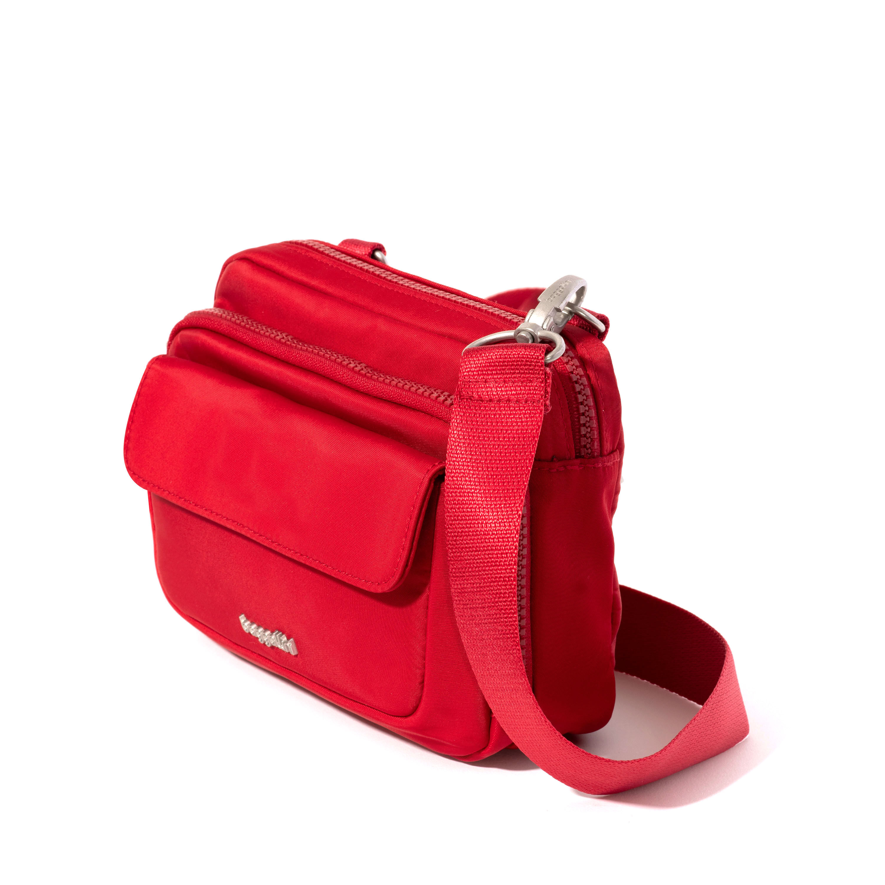 Modern Double Zip Crossbody