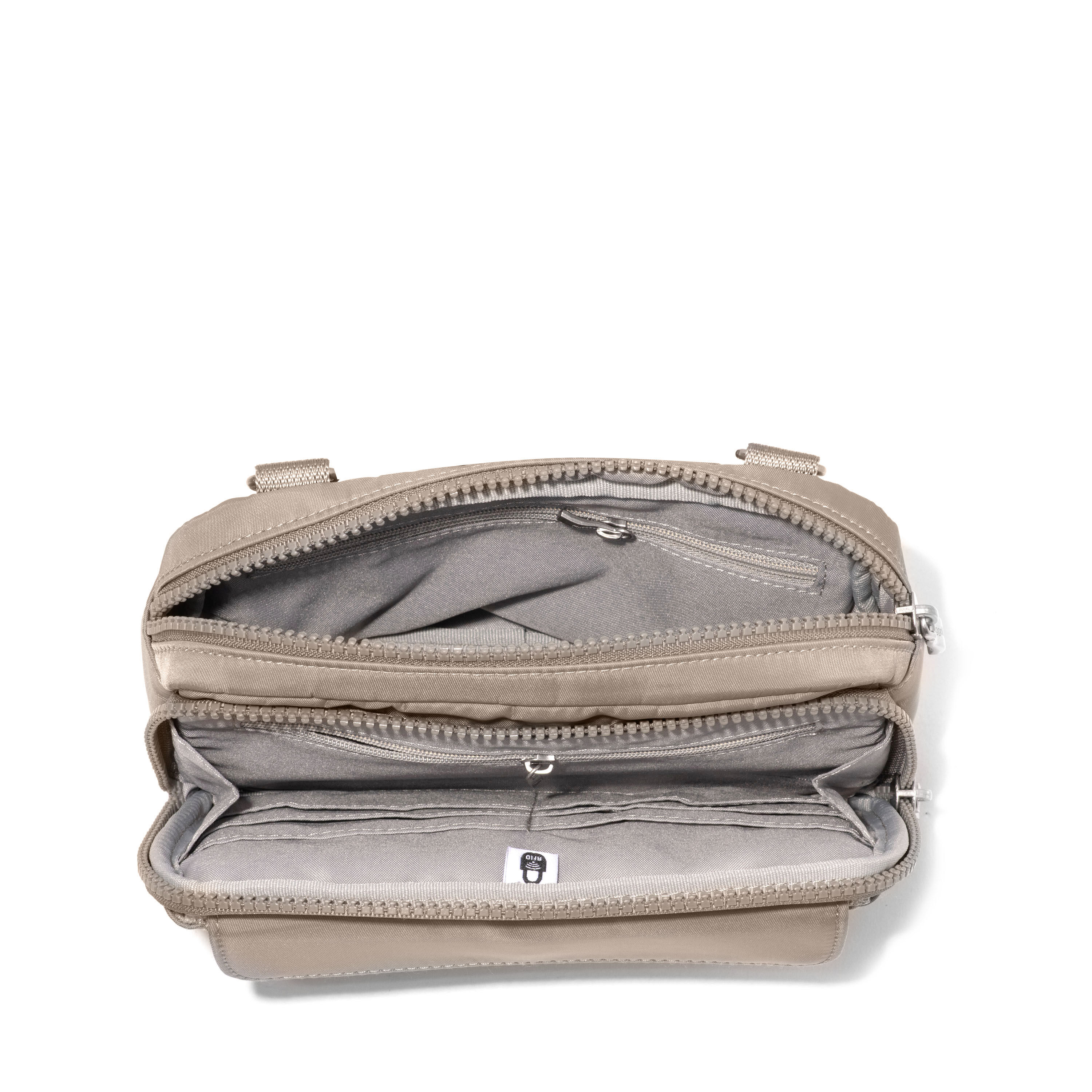 Modern Double Zip Crossbody