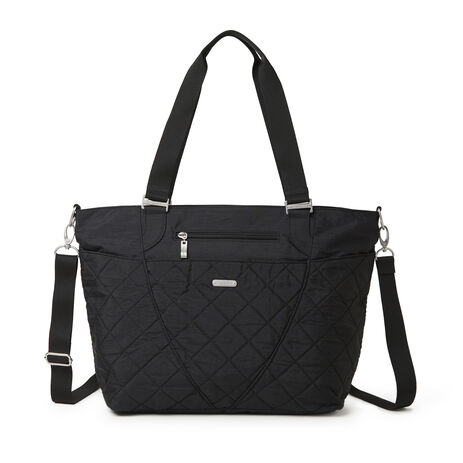 Quilted Avenue Tote Bag
