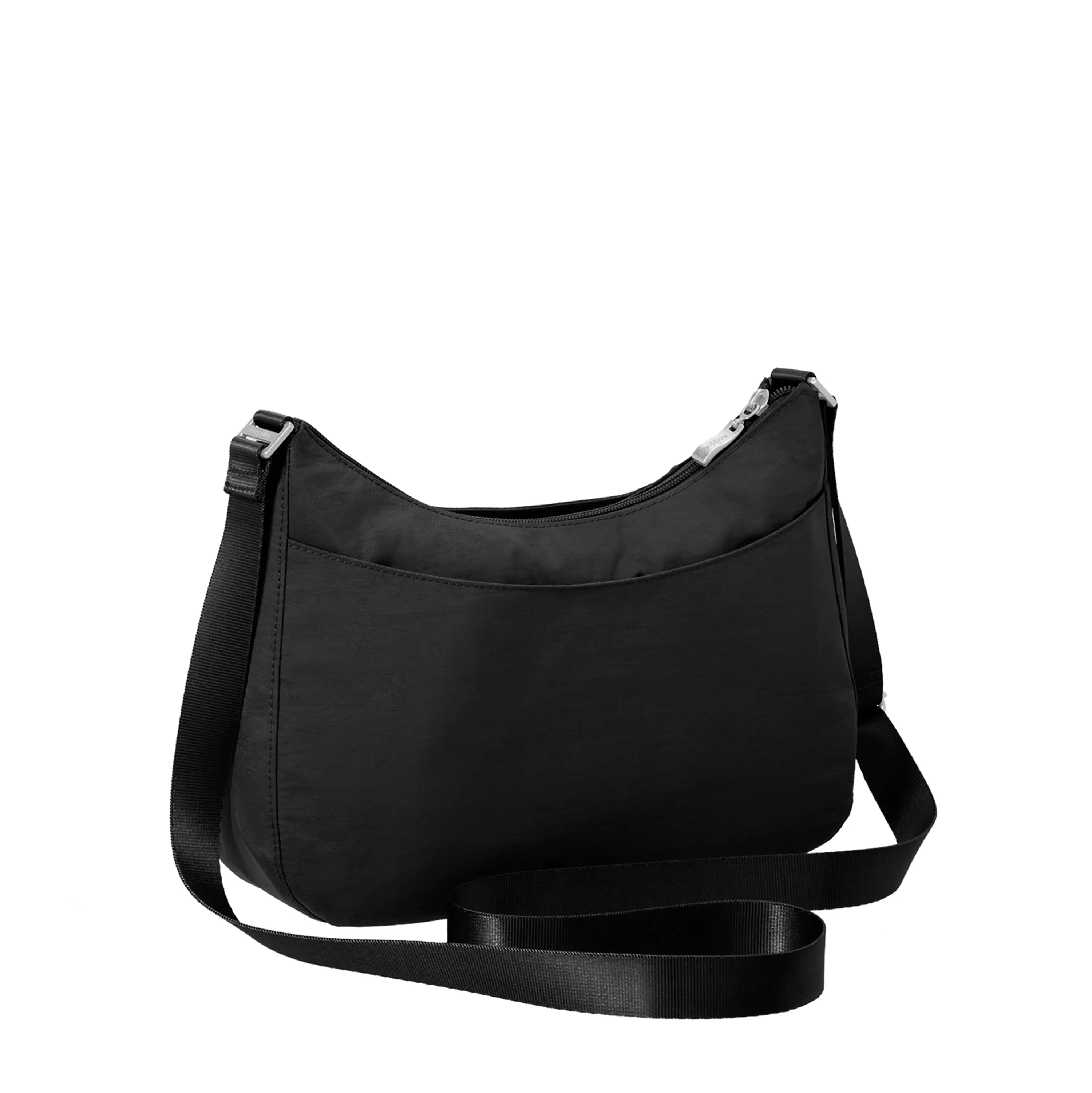 Slim Crossbody Hobo With Rfid