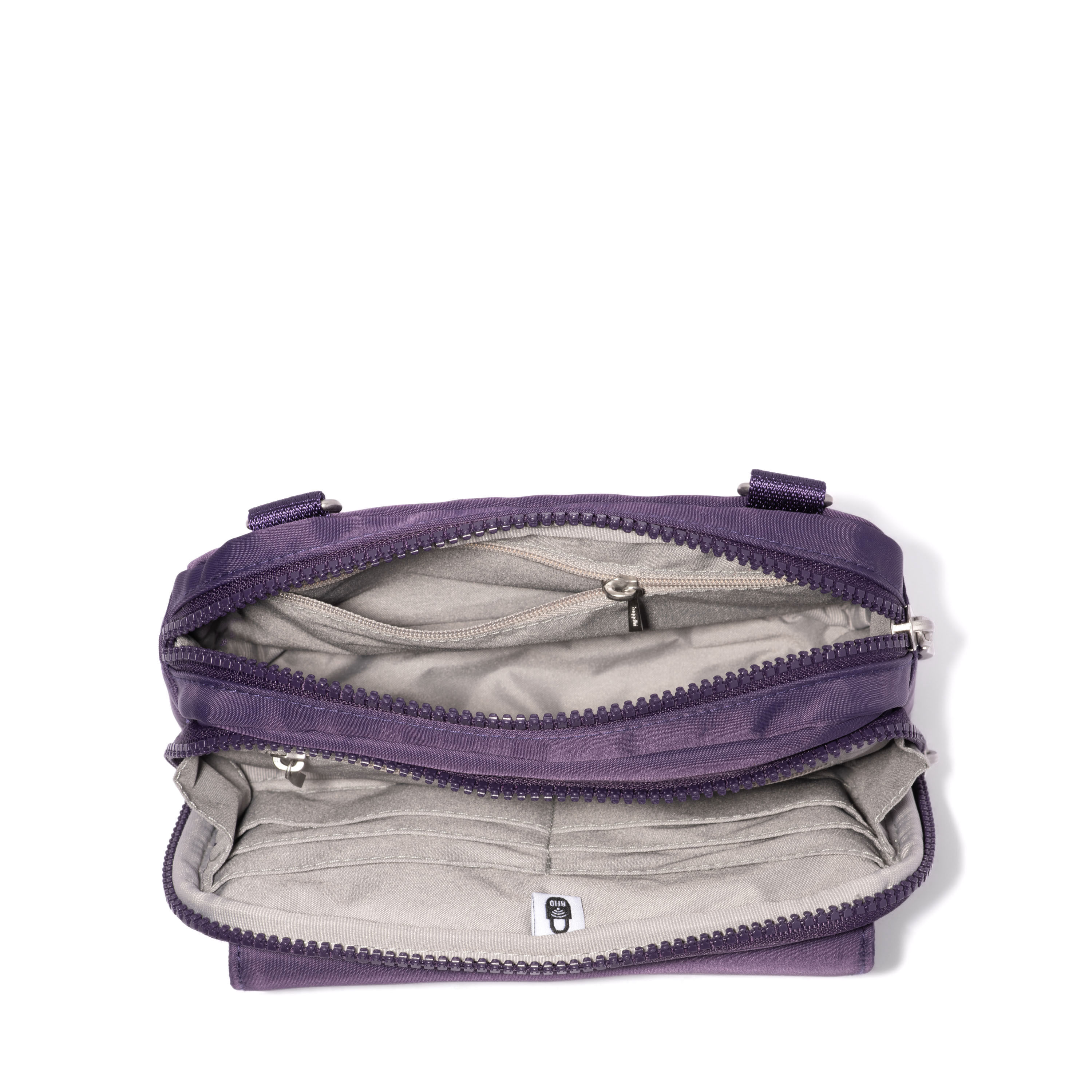 Modern Double Zip Crossbody