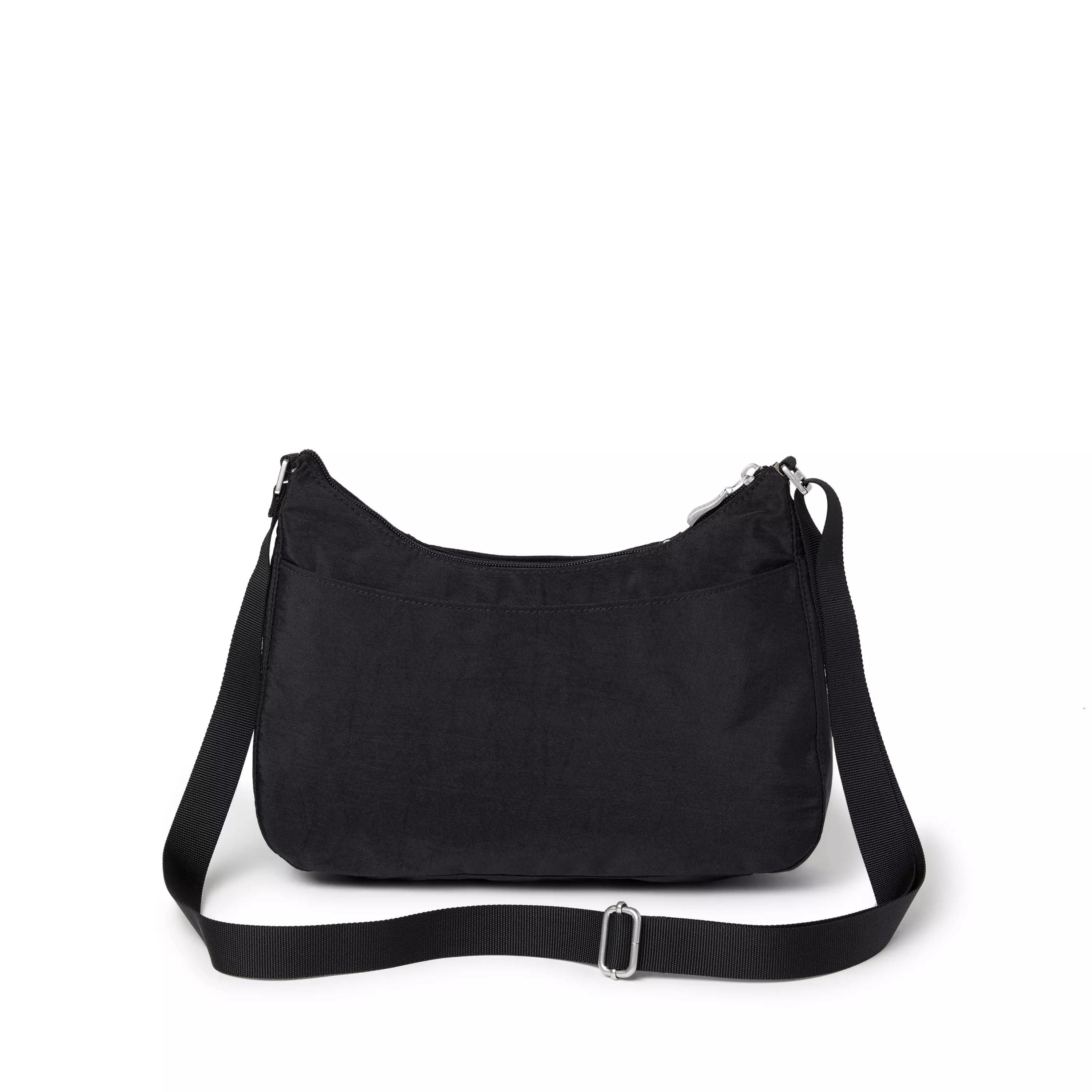 Slim Crossbody Hobo With Rfid