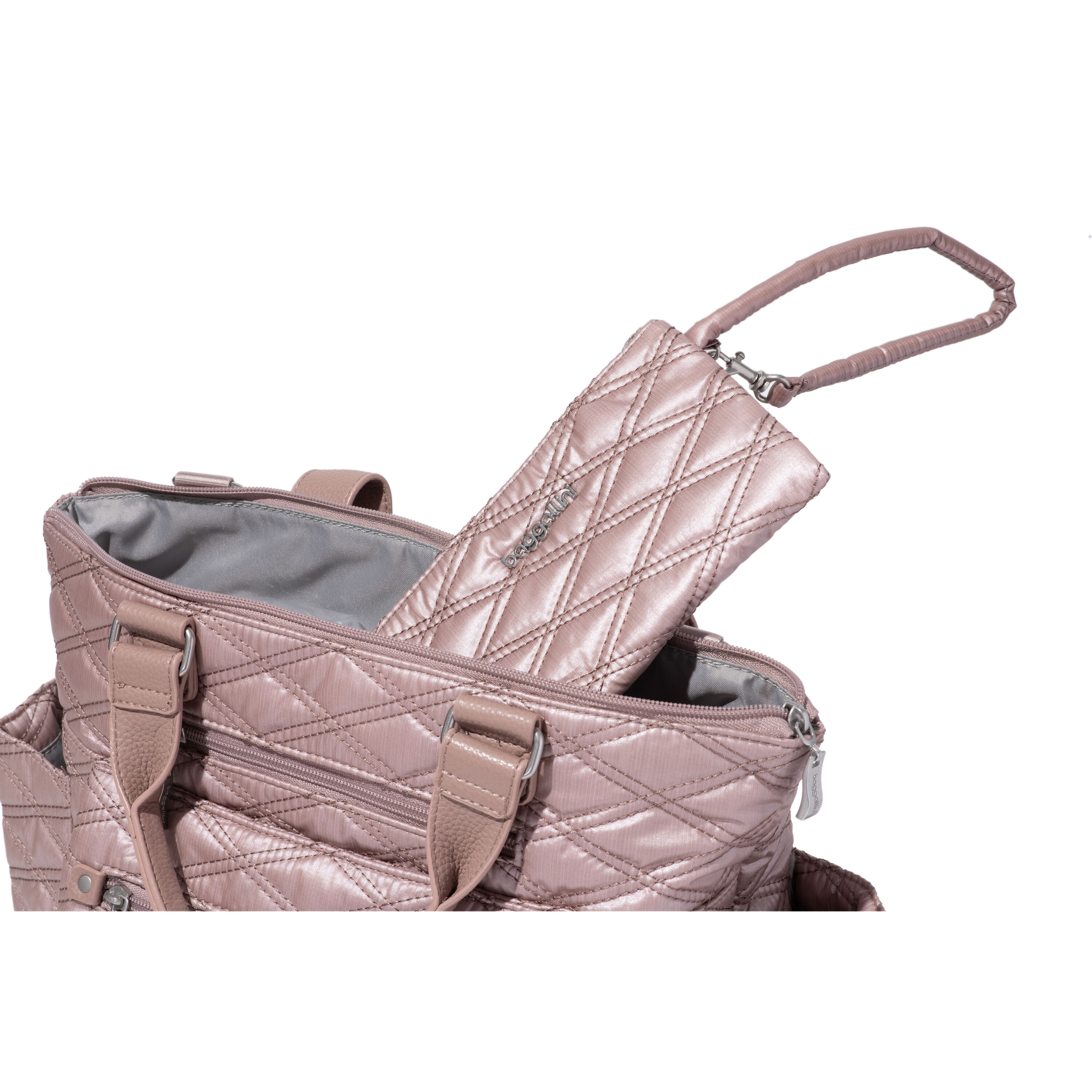 3-In-1 Convertible Backpack With RFID Phone Wristlet