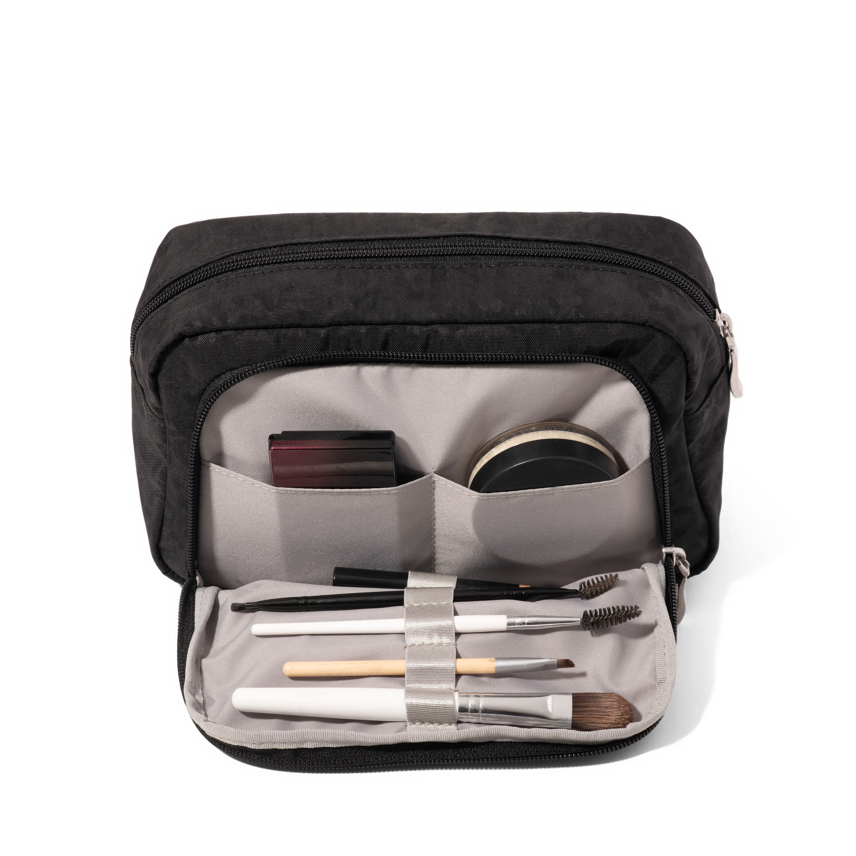 Pocket Cosmetic With Brush Organization