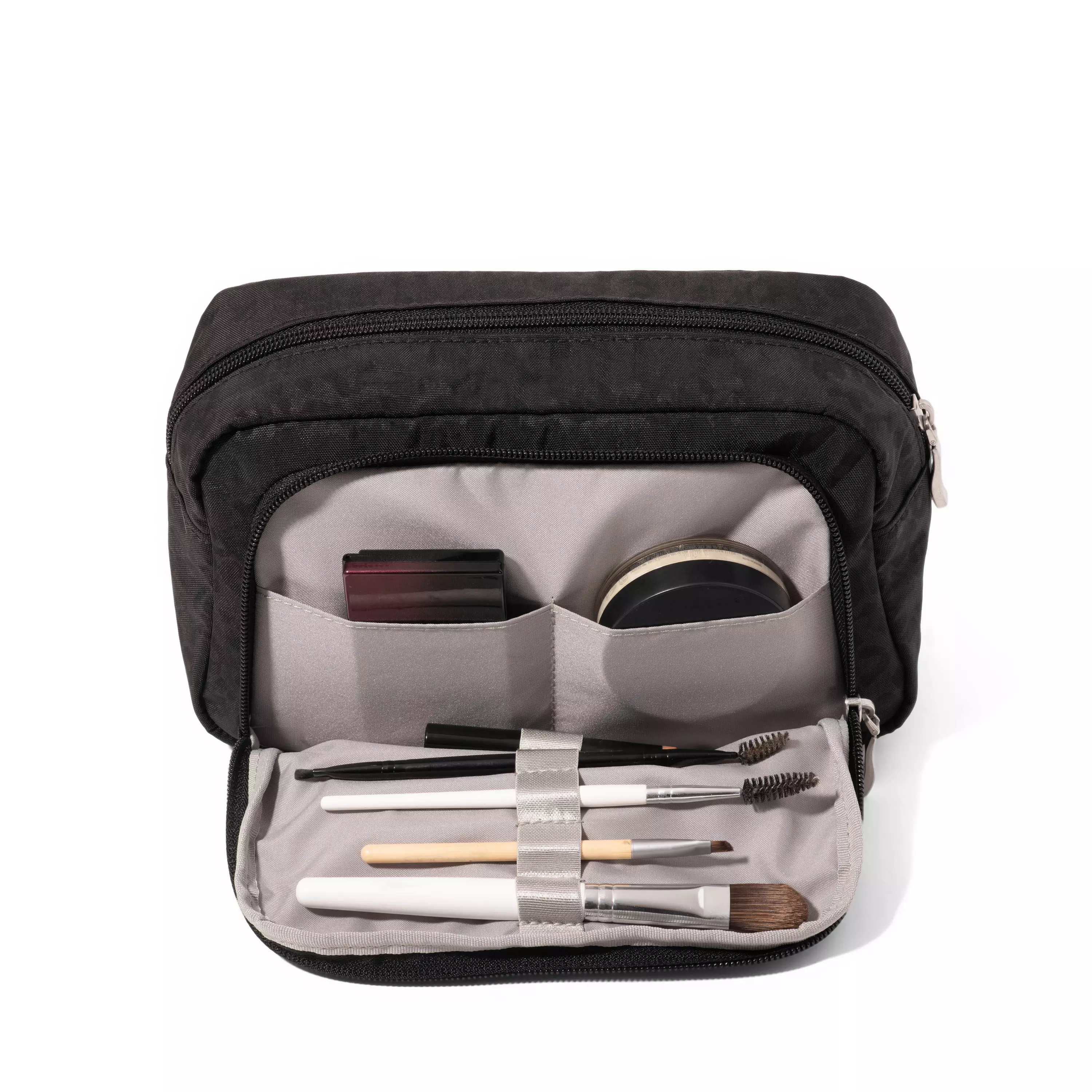 Pocket Cosmetic With Brush Organization